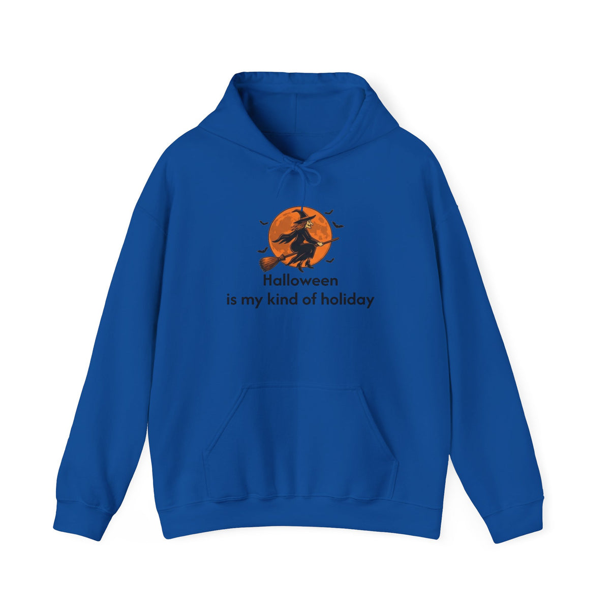 Halloween Hoodie — "Halloween is my kind of holiday" Witch Moon Sweatshirt
