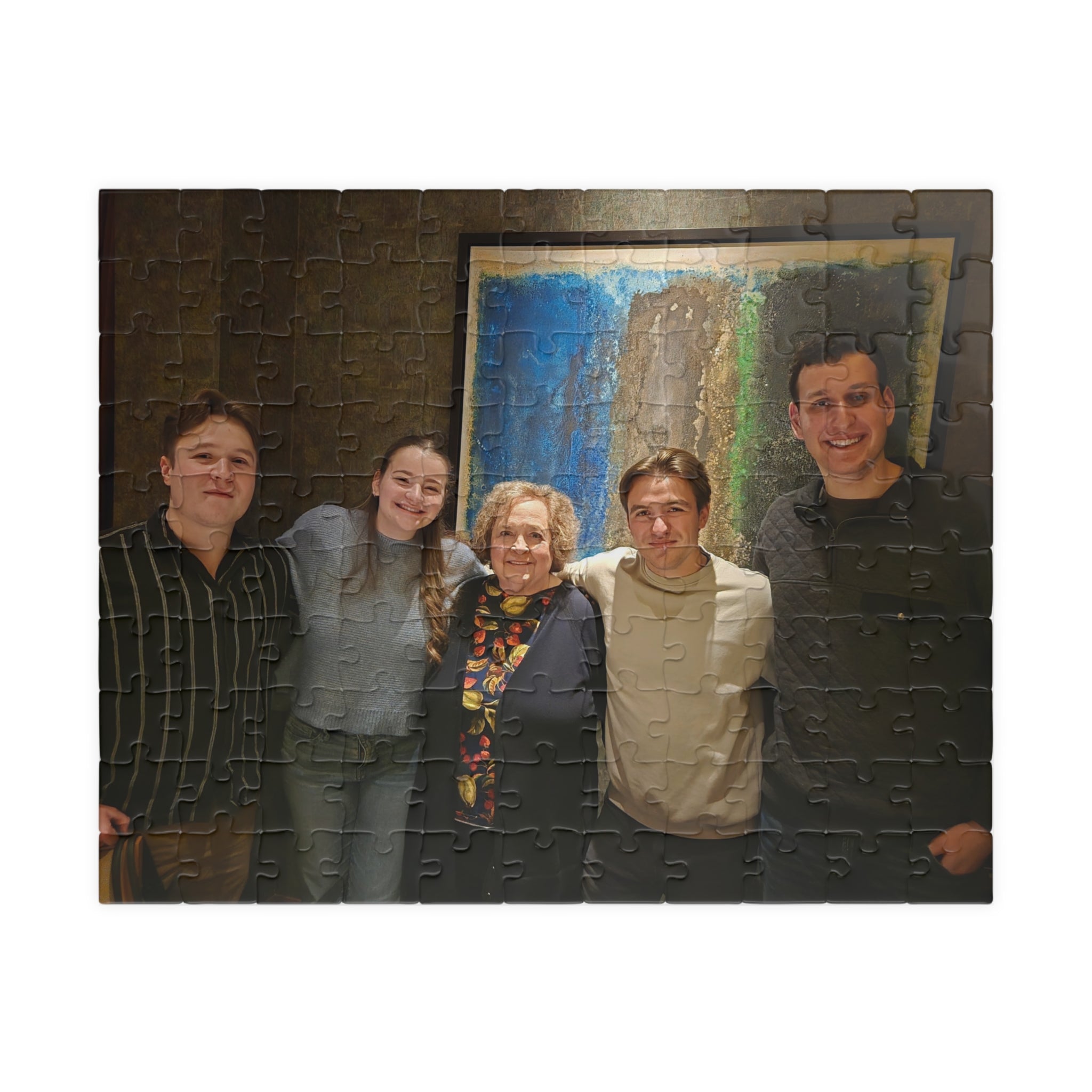 Custom Photo Family Puzzle — Personalized Jigsaw (110–1014 Pieces)