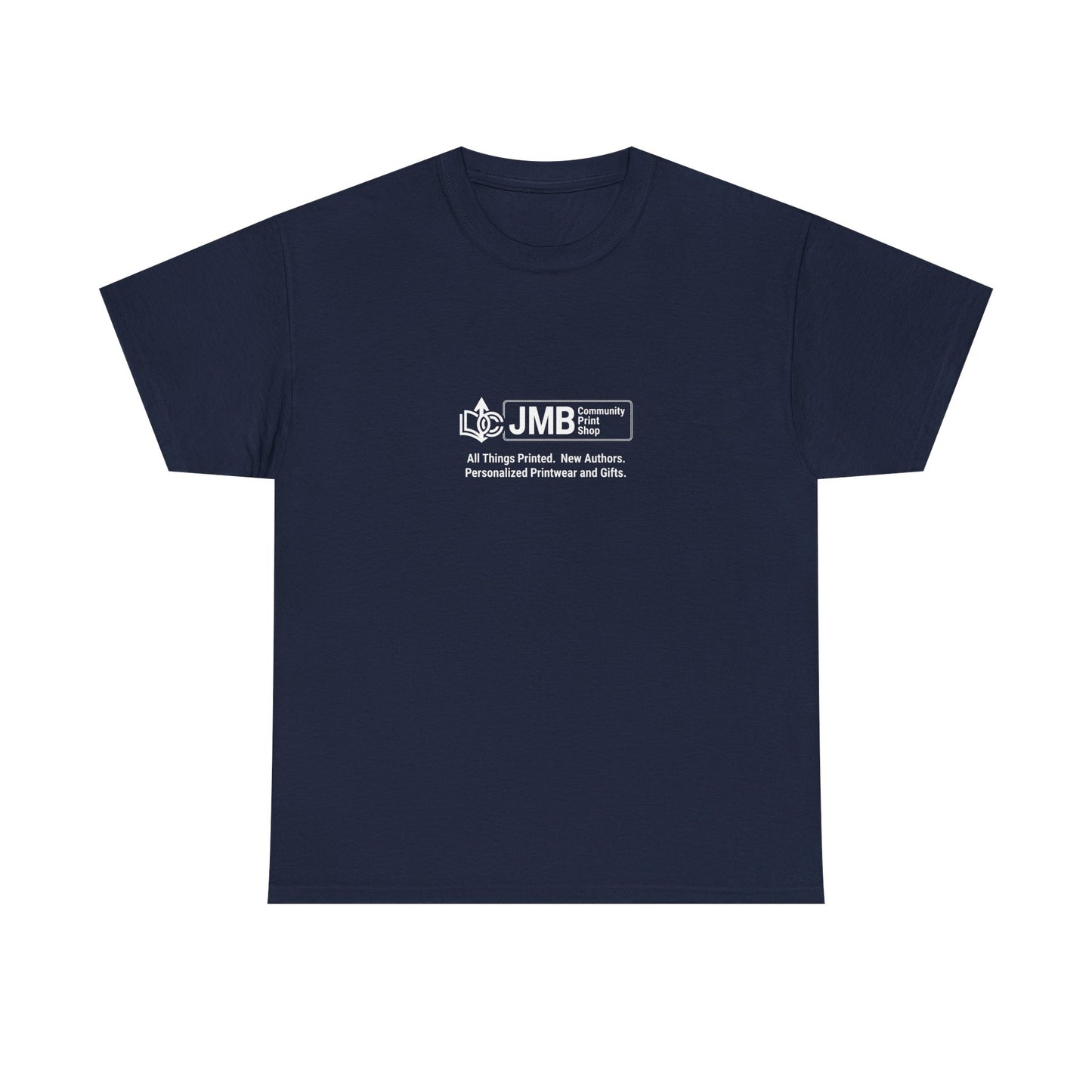 T-Shirt — Minimalist JMB Logo Tee (Small Chest Print)