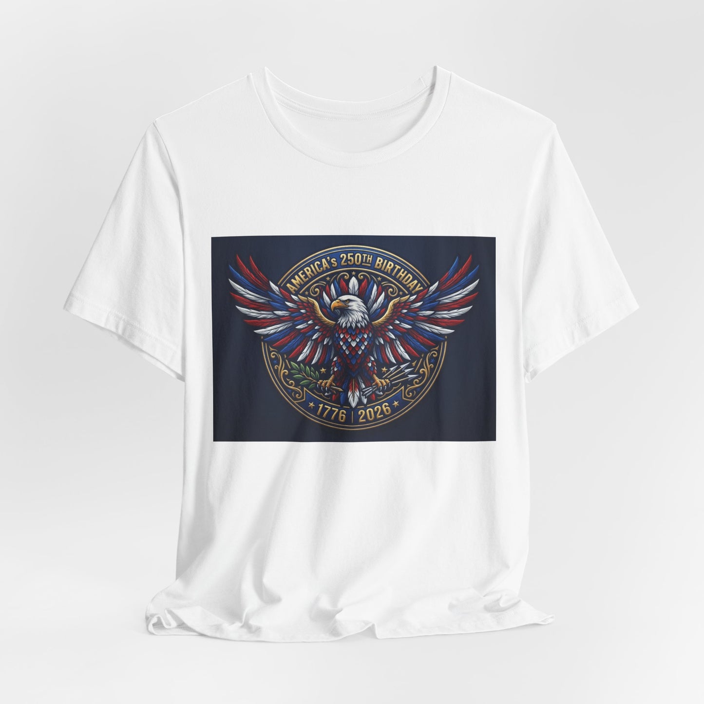 Patriotic Eagle 250th Anniversary T-Shirt — America 1776–2026 Commemorative Tee