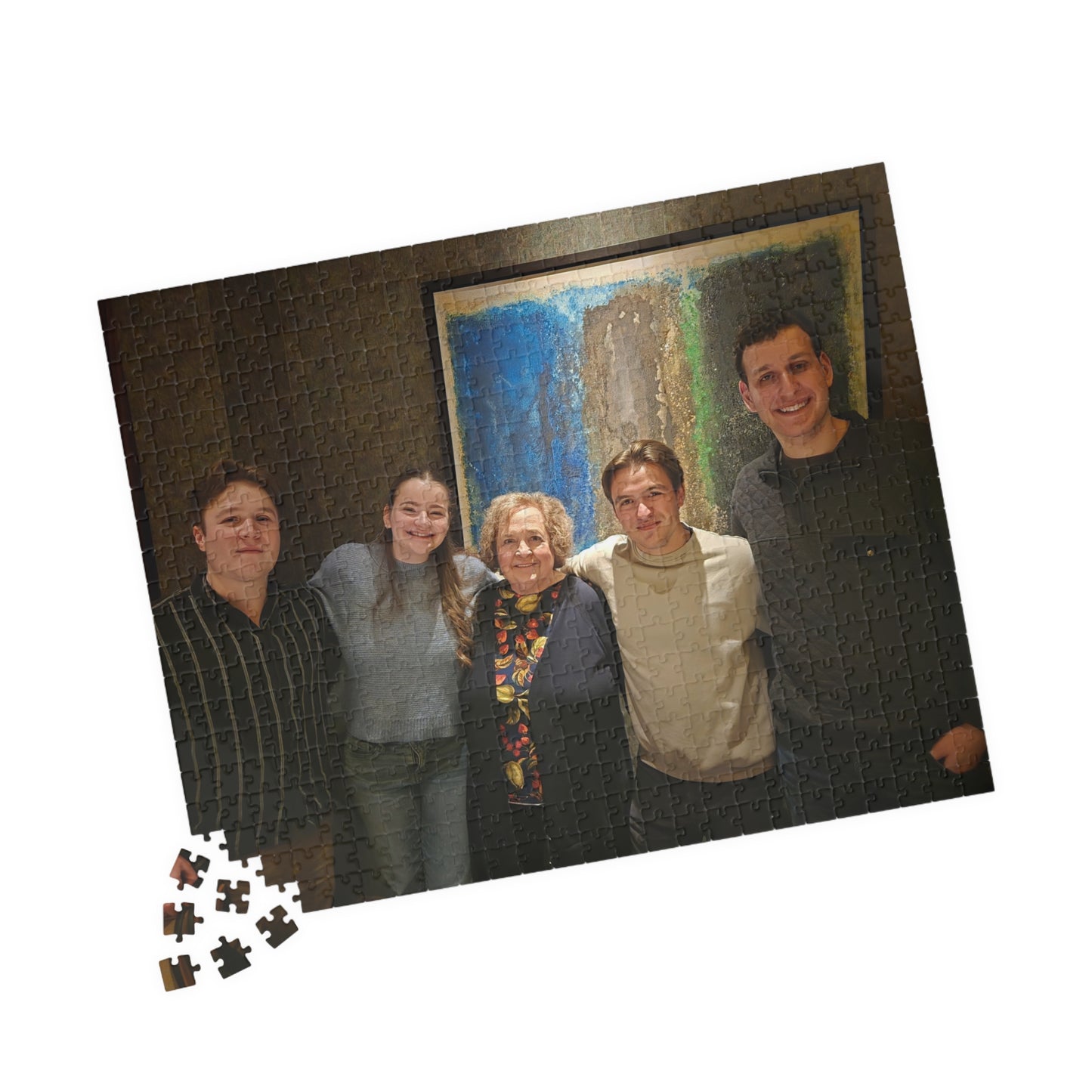 Custom Photo Family Puzzle — Personalized Jigsaw (110–1014 Pieces)