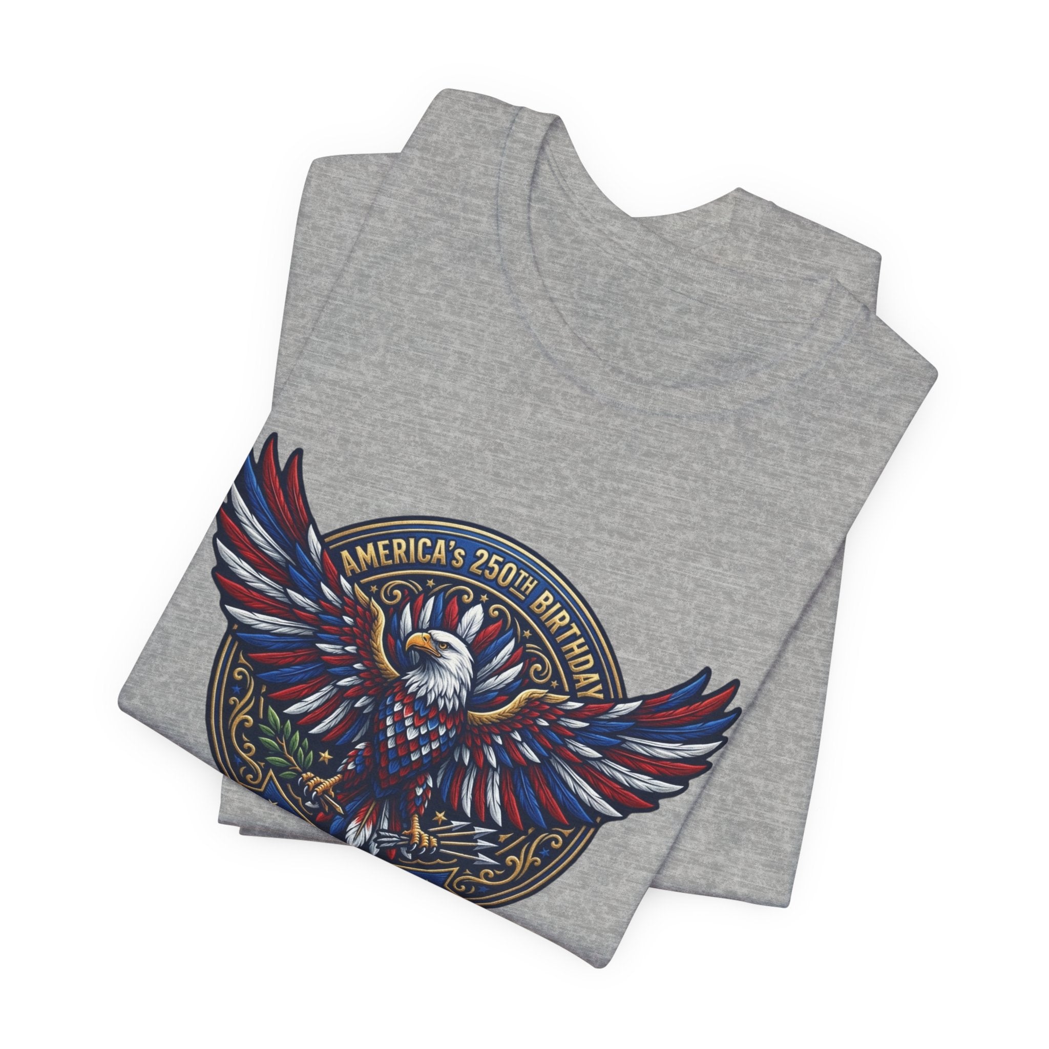 Patriotic Eagle America's 250th Birthday T-Shirt — 1776–2026 Commemorative Tee