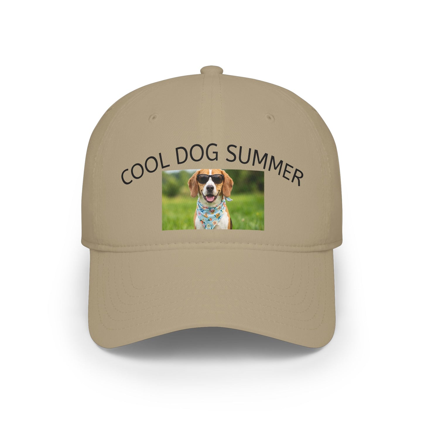 Design your way! Personalized Photo Baseball Cap — Custom Pet Image Low-Profile Hat