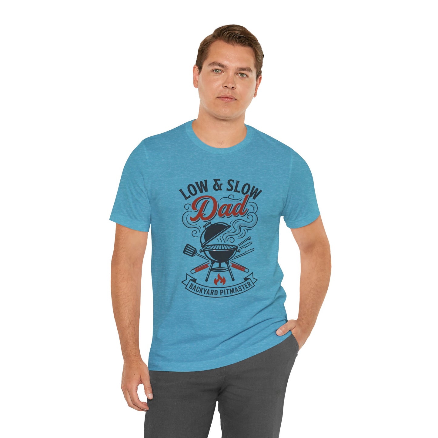 Low & Slow Dad Grill T-Shirt | Father’s Day BBQ Pitmaster Tee