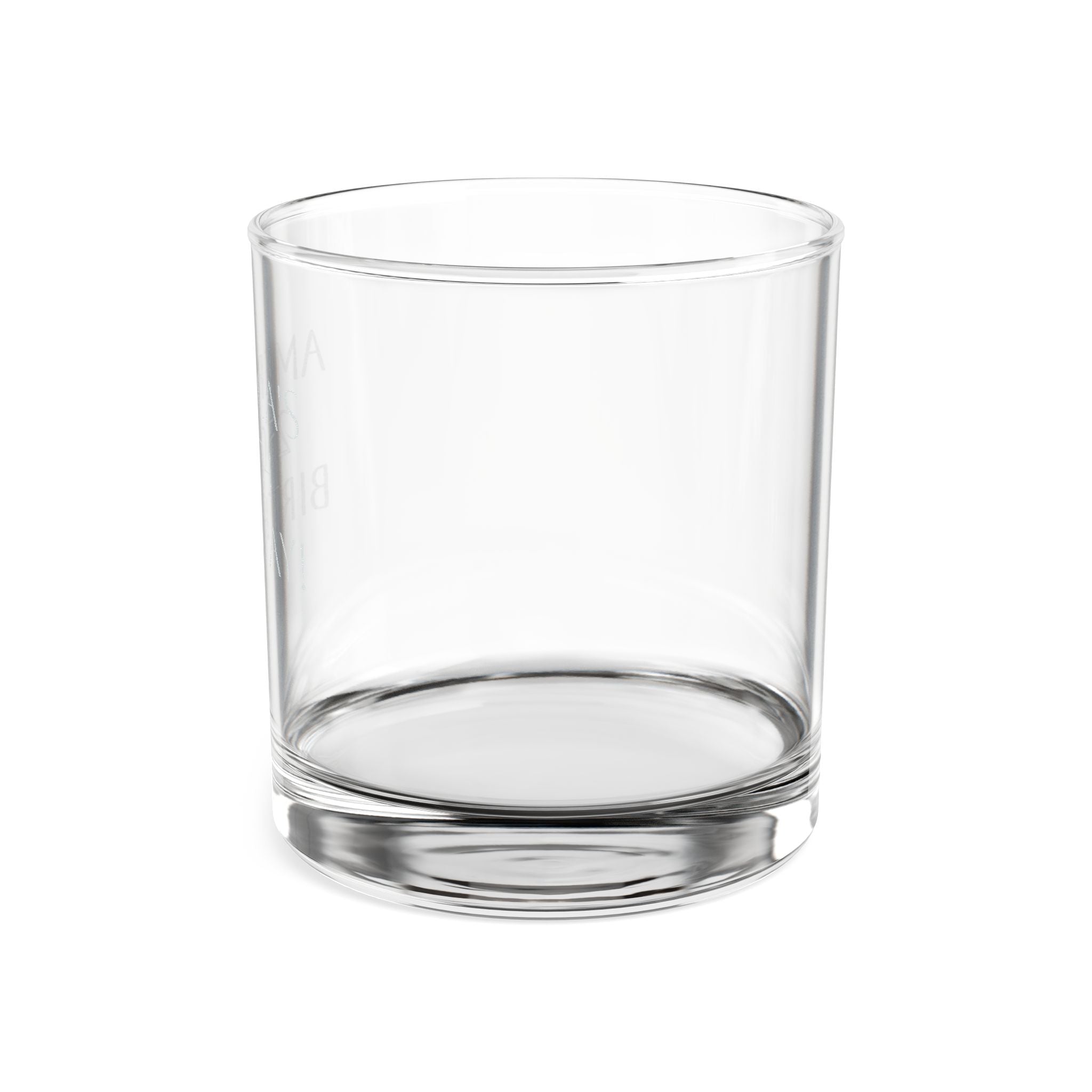 Engraved Whiskey Glass (10.5 oz) — Personalized Birthday & Milestone Rocks Glass