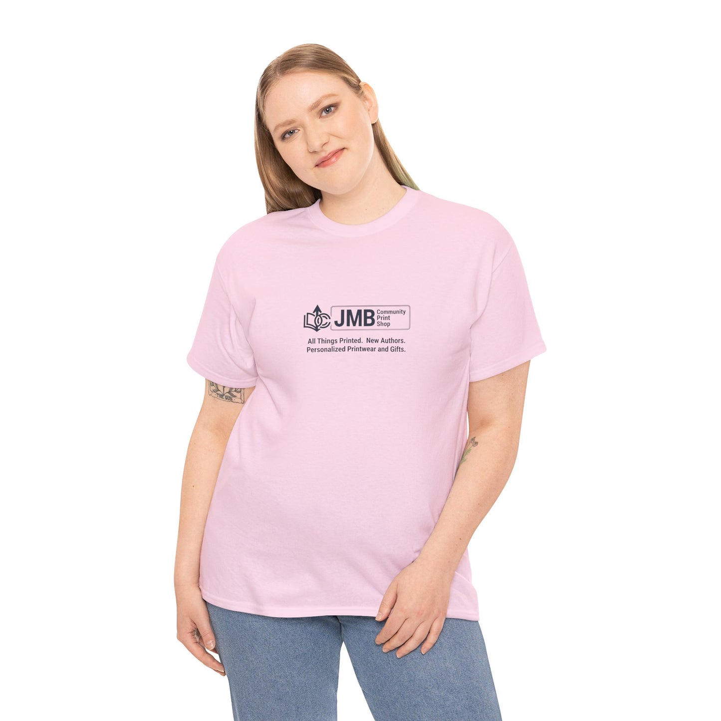 T-Shirt — Minimalist JMB Logo Tee (Small Chest Print)