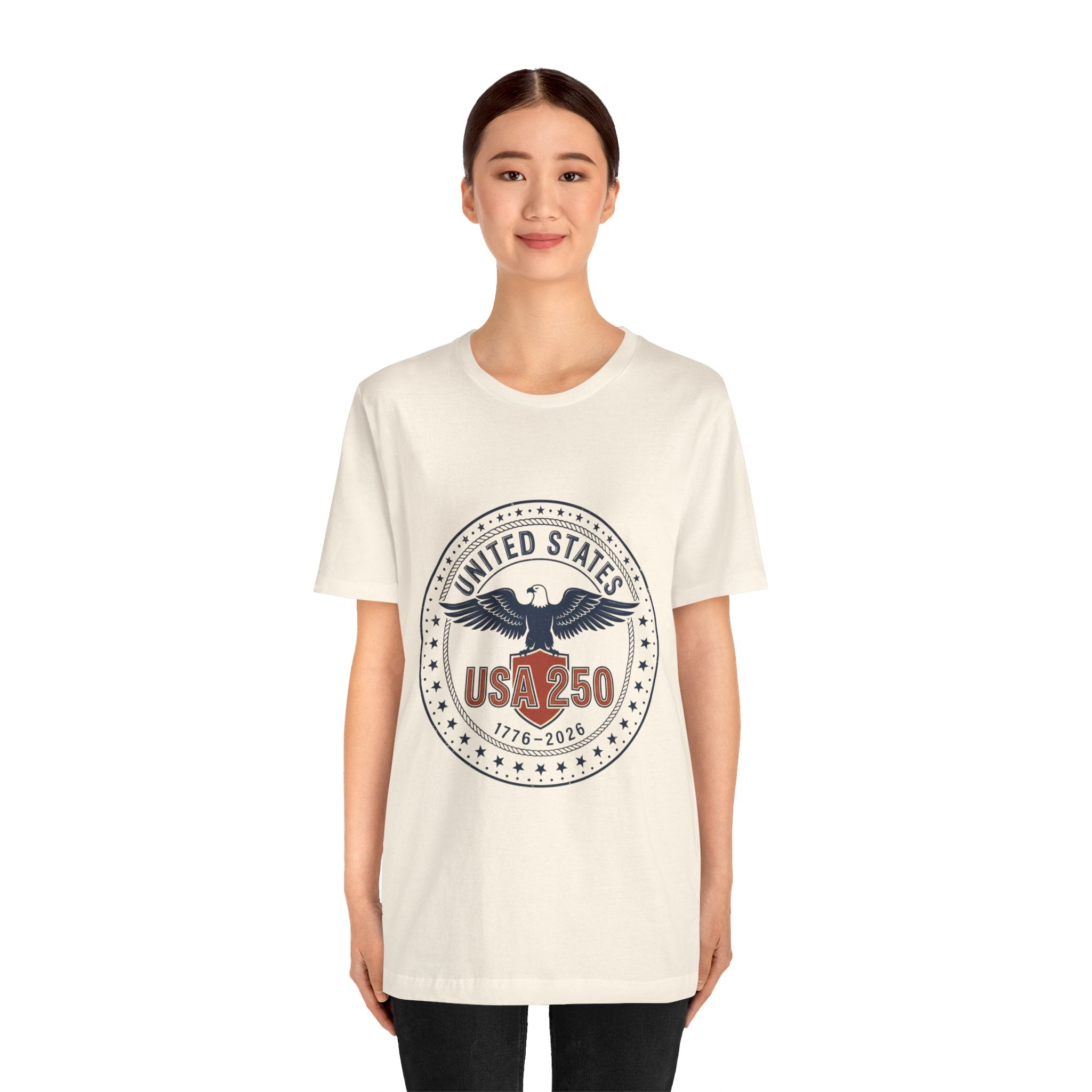 USA 250th Birthday Eagle Seal T-Shirt | 1776-2026 4th of July Patriotic Birthday