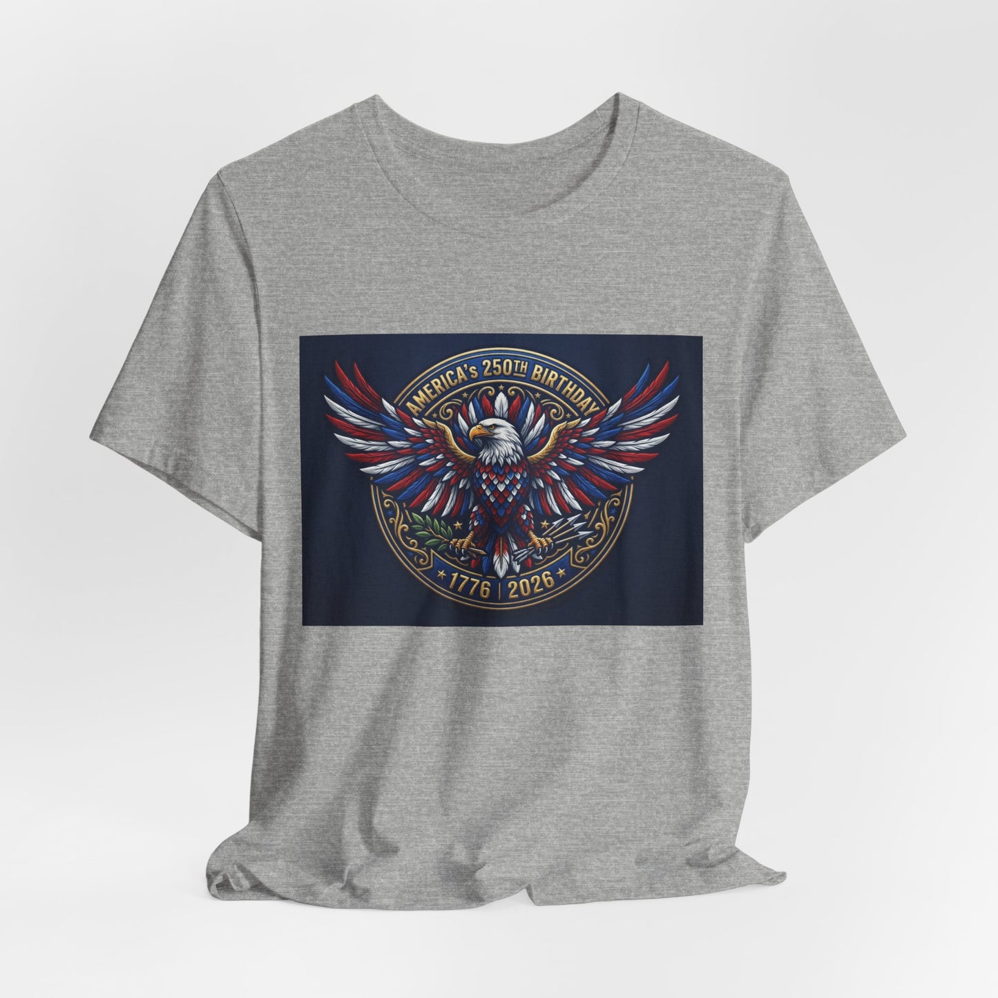 Patriotic Eagle 250th Anniversary T-Shirt — America 1776–2026 Commemorative Tee