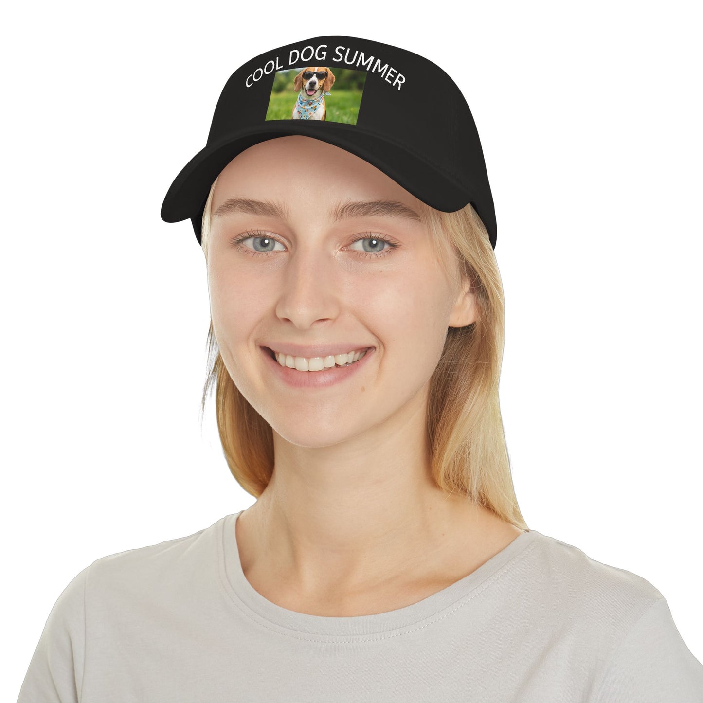 Design your way! Personalized Photo Baseball Cap — Custom Pet Image Low-Profile Hat