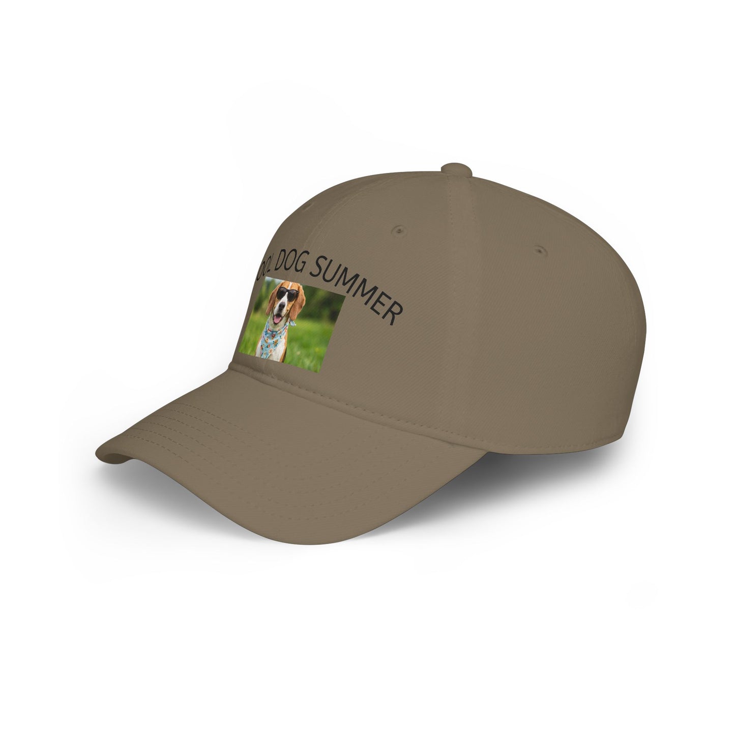 Design your way! Personalized Photo Baseball Cap — Custom Pet Image Low-Profile Hat