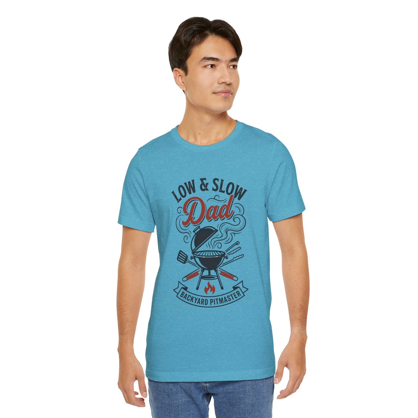 Low & Slow Dad Grill T-Shirt | Father’s Day BBQ Pitmaster Tee