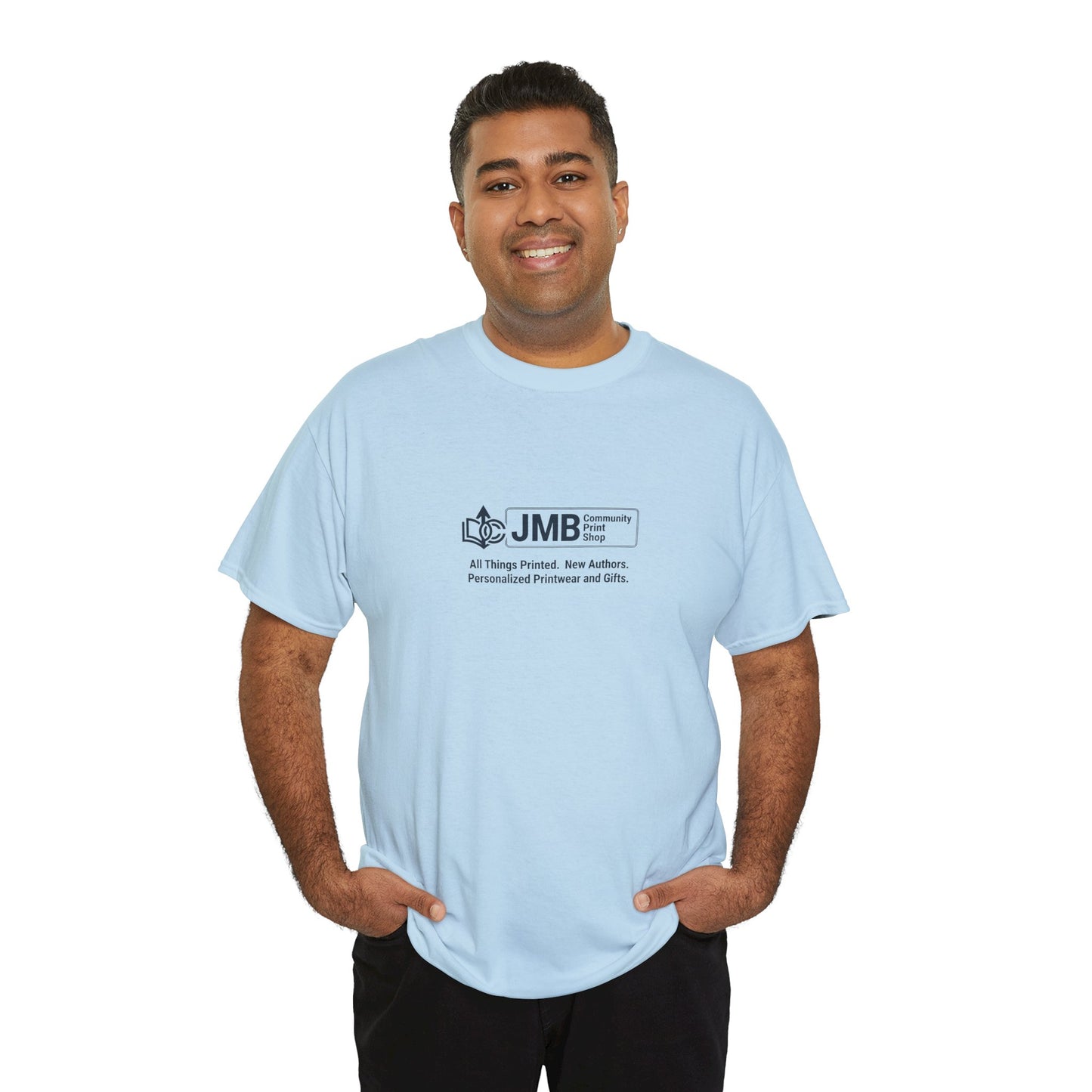 T-Shirt — Minimalist JMB Logo Tee (Small Chest Print)