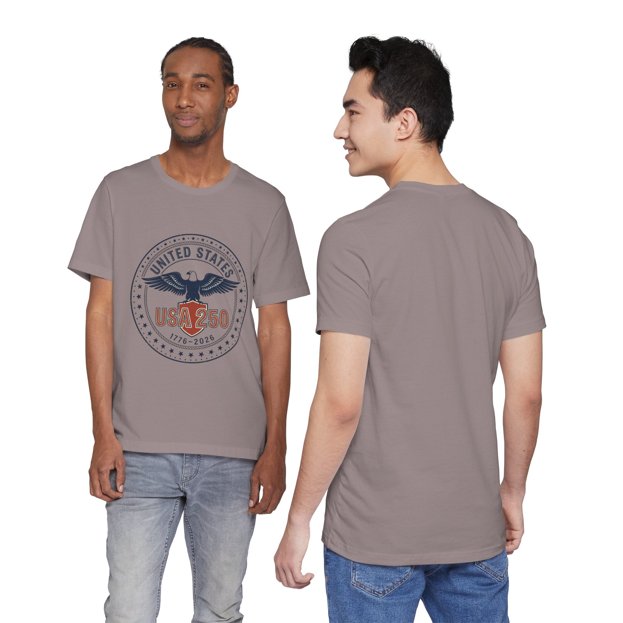 USA 250th Birthday Eagle Seal T-Shirt | 1776-2026 4th of July Patriotic Birthday
