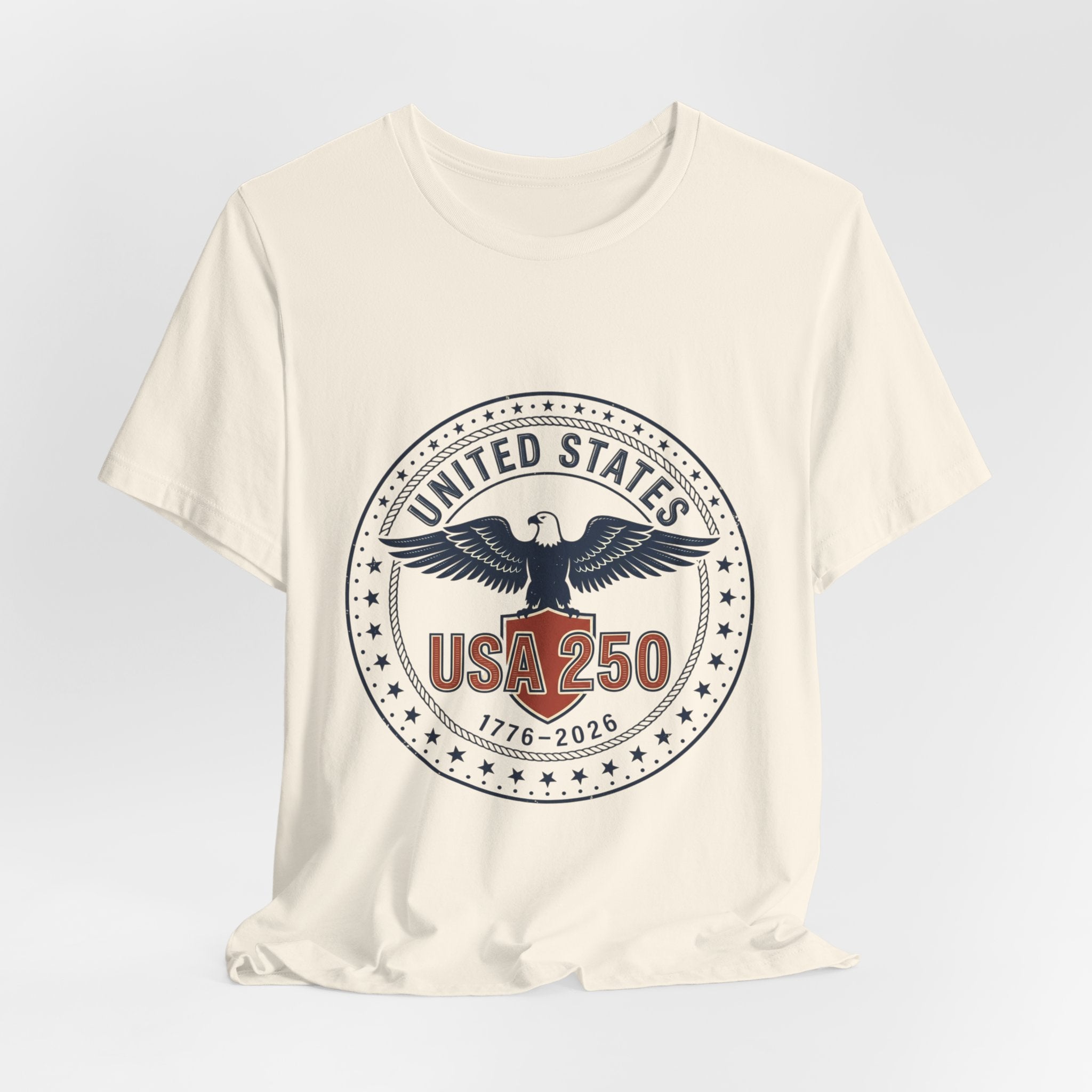 USA 250th Birthday Eagle Seal T-Shirt | 1776-2026 4th of July Patriotic Birthday