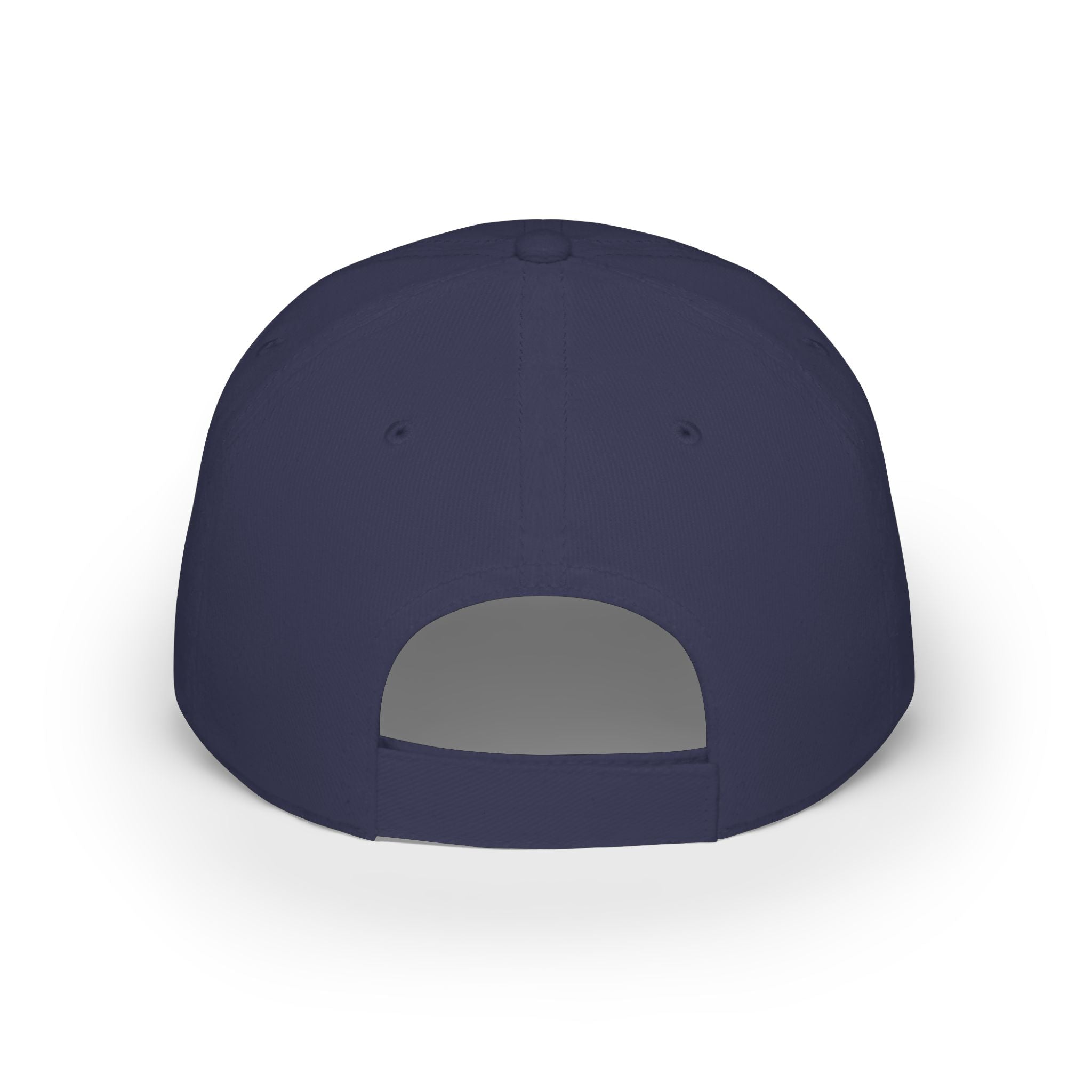 DYW - Embroidered Low Profile Baseball Cap — JMB Community Print Shop White Logo Hat