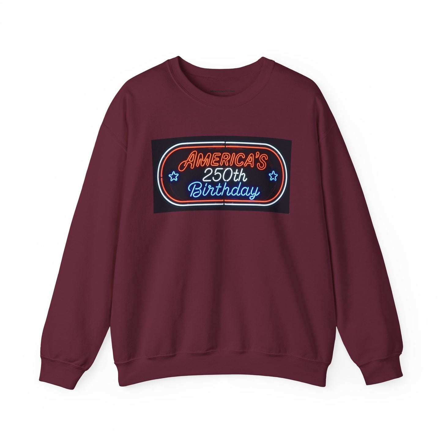 America's 250th Birthday Sweatshirt — Patriotic 4th of July Crewneck