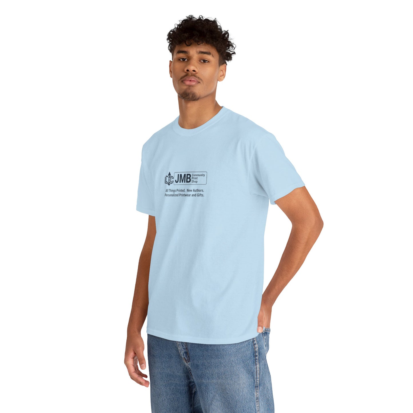 T-Shirt — Minimalist JMB Logo Tee (Small Chest Print)