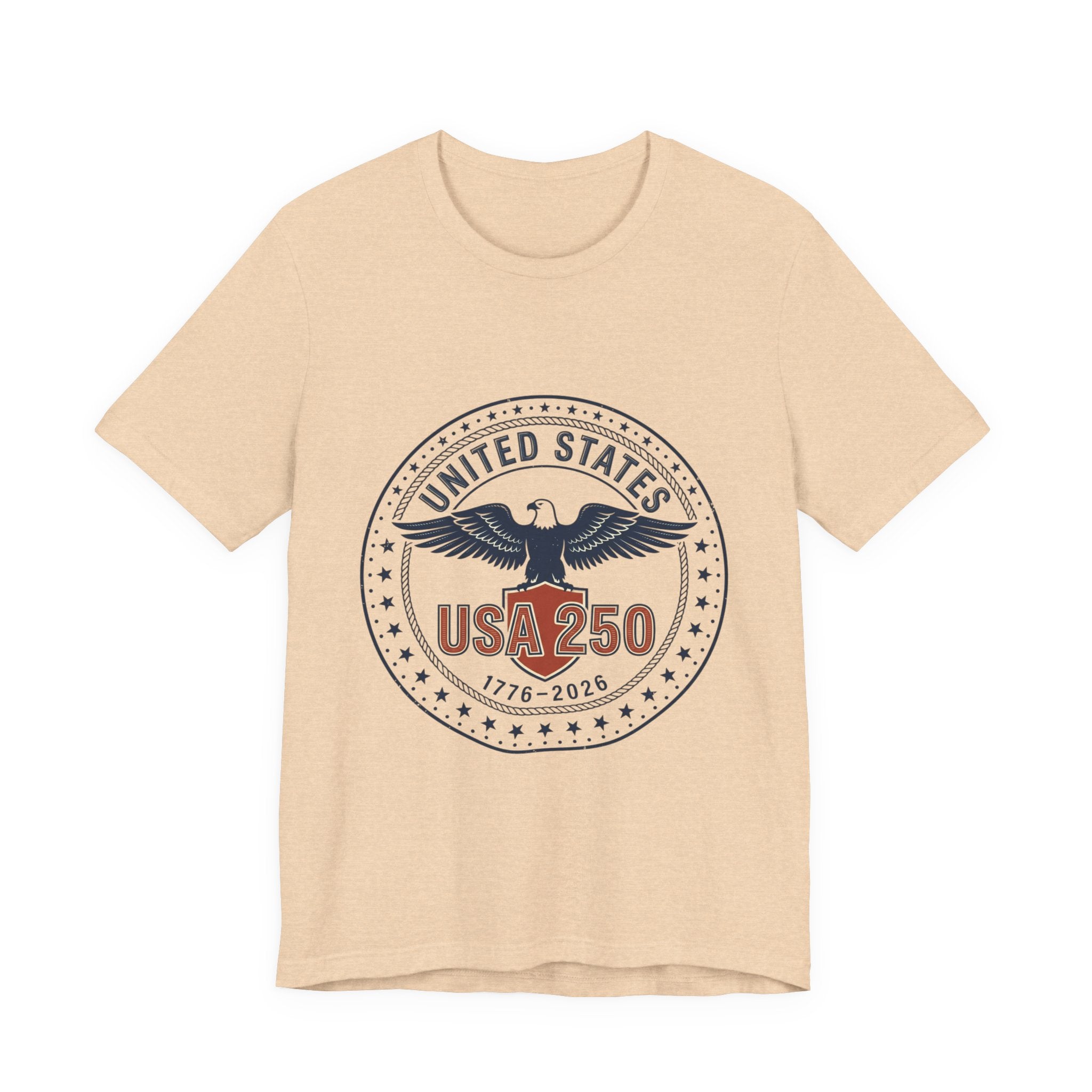 USA 250th Birthday Eagle Seal T-Shirt | 1776-2026 4th of July Patriotic Birthday