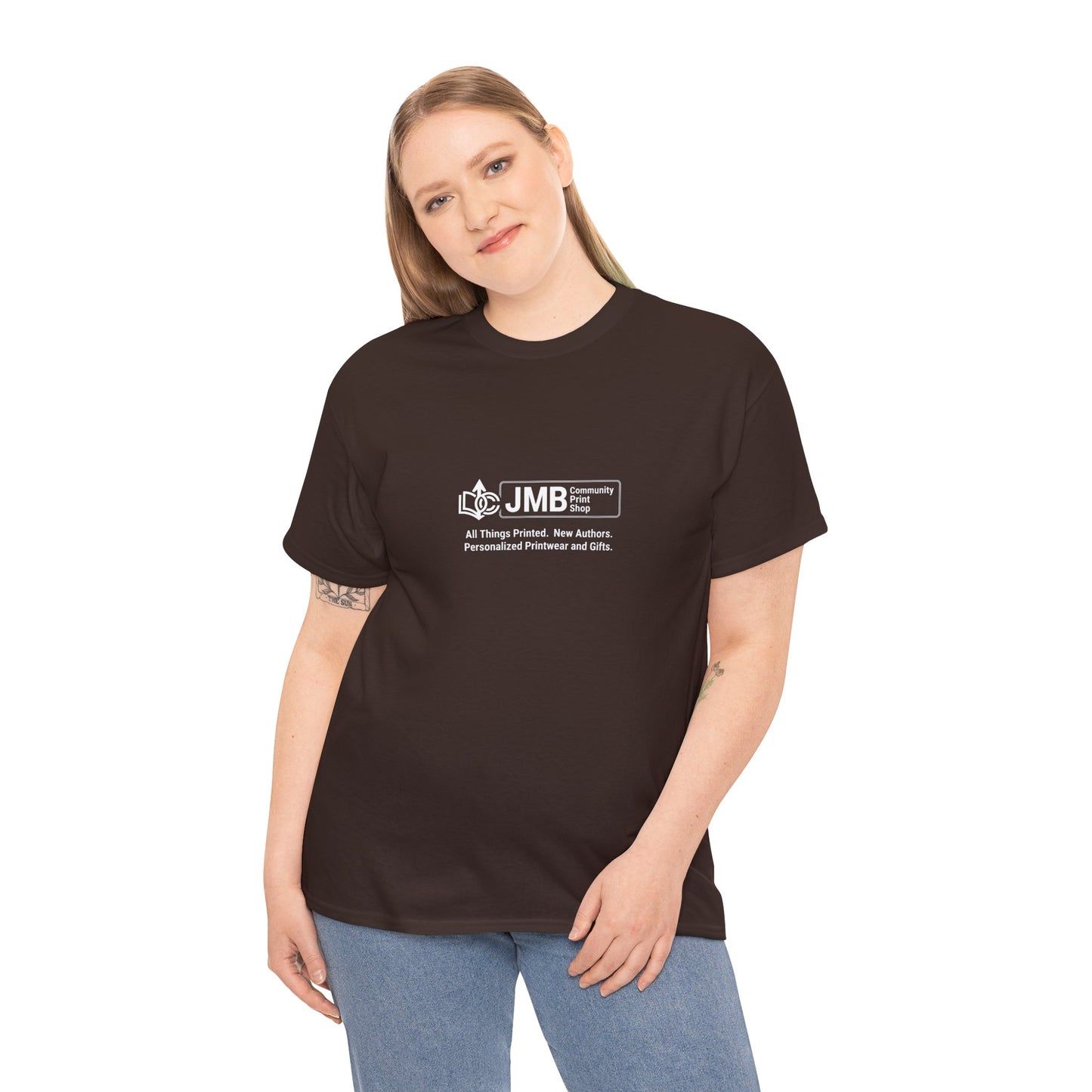 T-Shirt — Minimalist JMB Logo Tee (Small Chest Print)