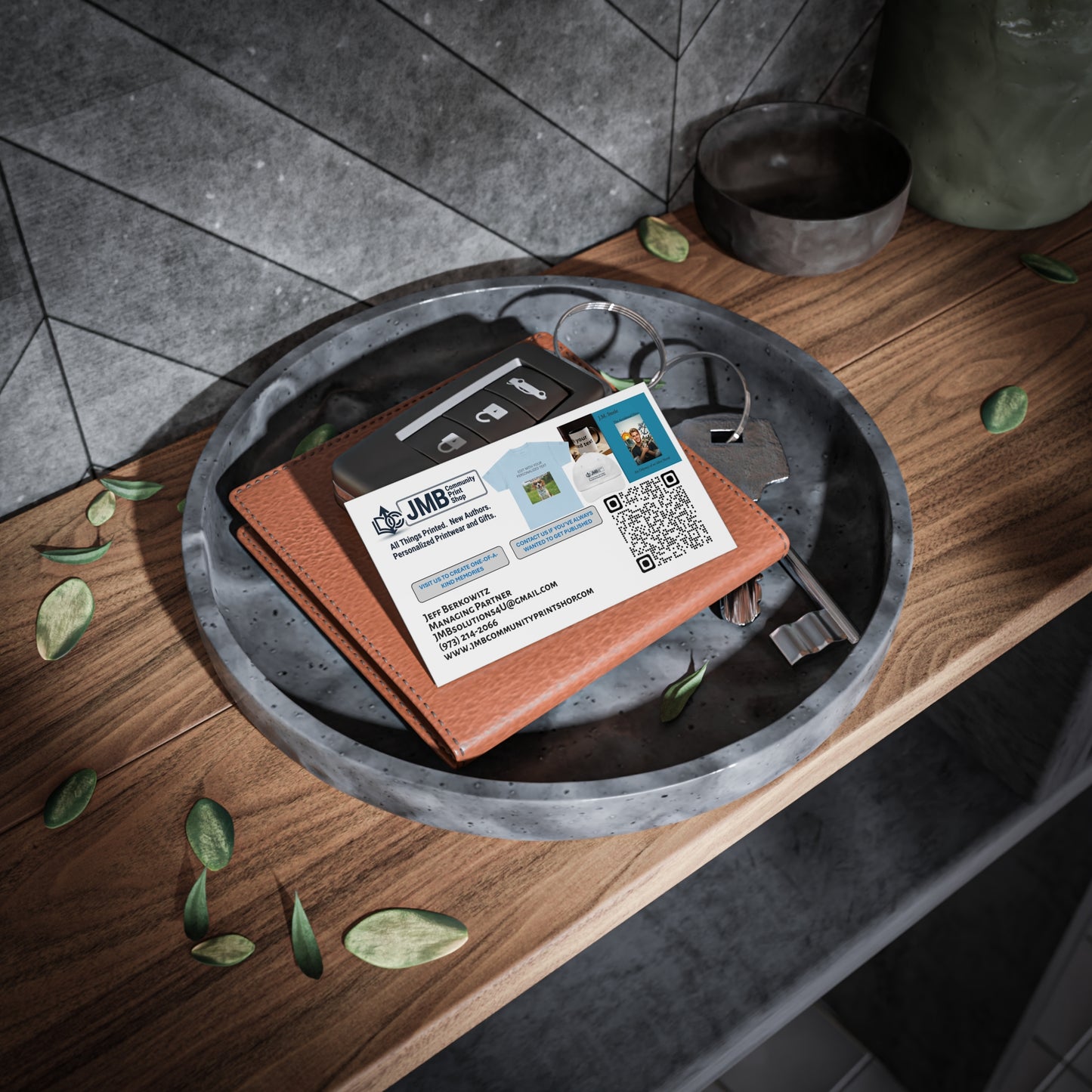 Custom QR Business Cards — Branded Print Cards for Businesses