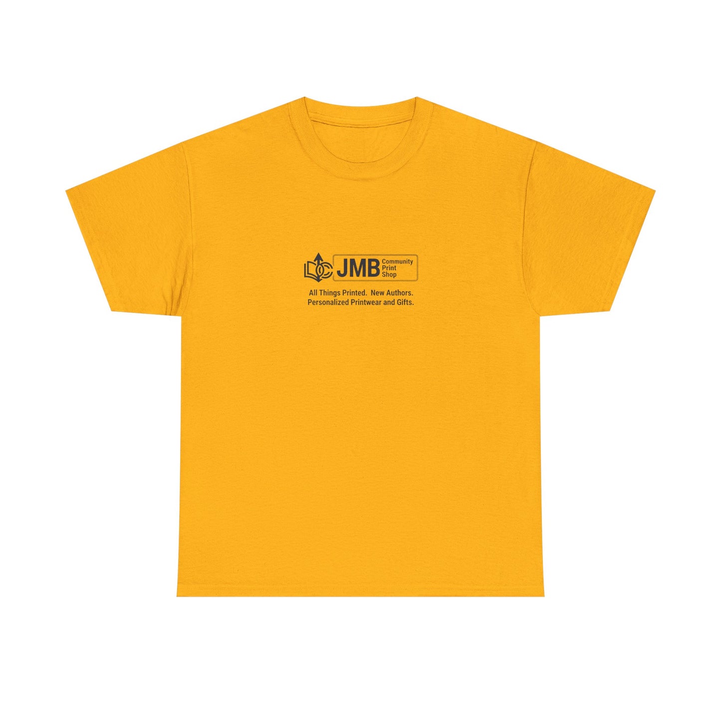 T-Shirt — Minimalist JMB Logo Tee (Small Chest Print)