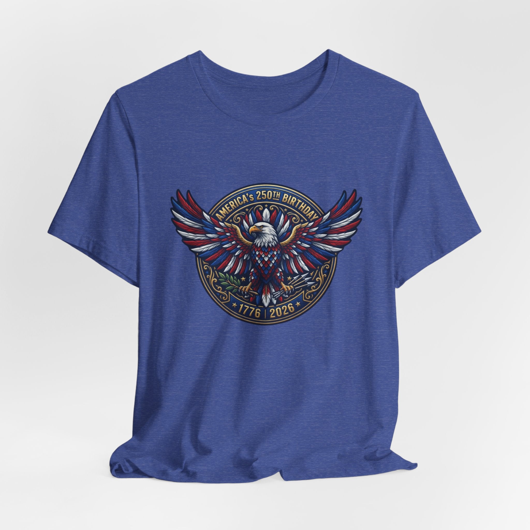 Patriotic Eagle America's 250th Birthday T-Shirt — 1776–2026 Commemorative Tee