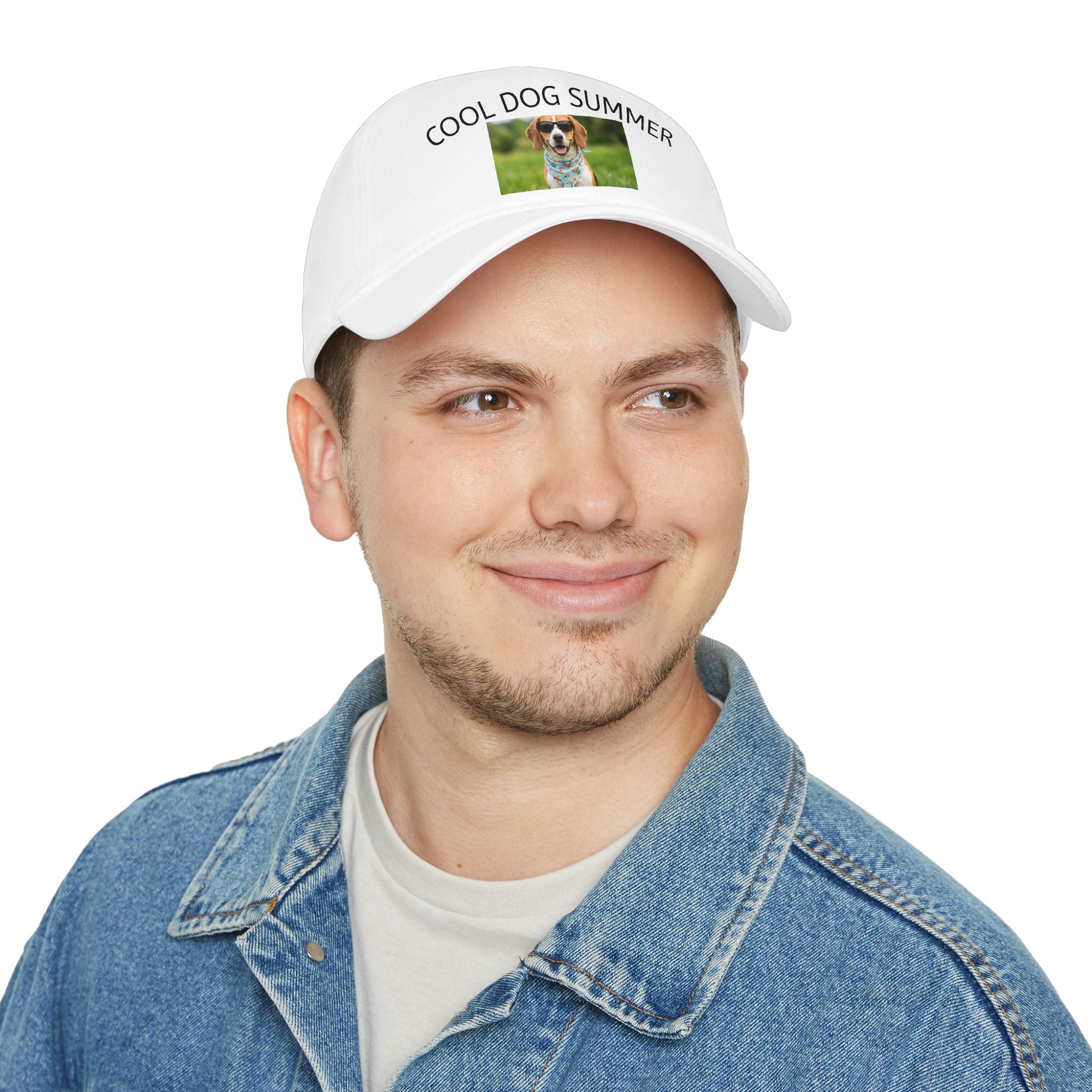Design your way! Personalized Photo Baseball Cap — Custom Pet Image Low-Profile Hat
