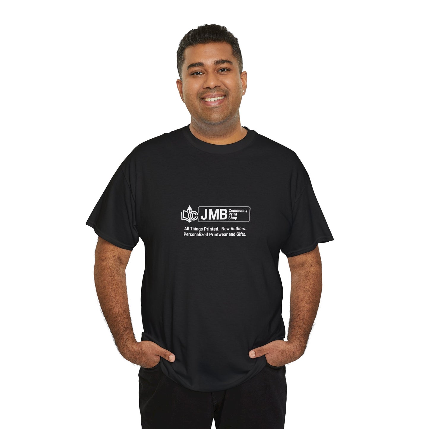 T-Shirt — Minimalist JMB Logo Tee (Small Chest Print)