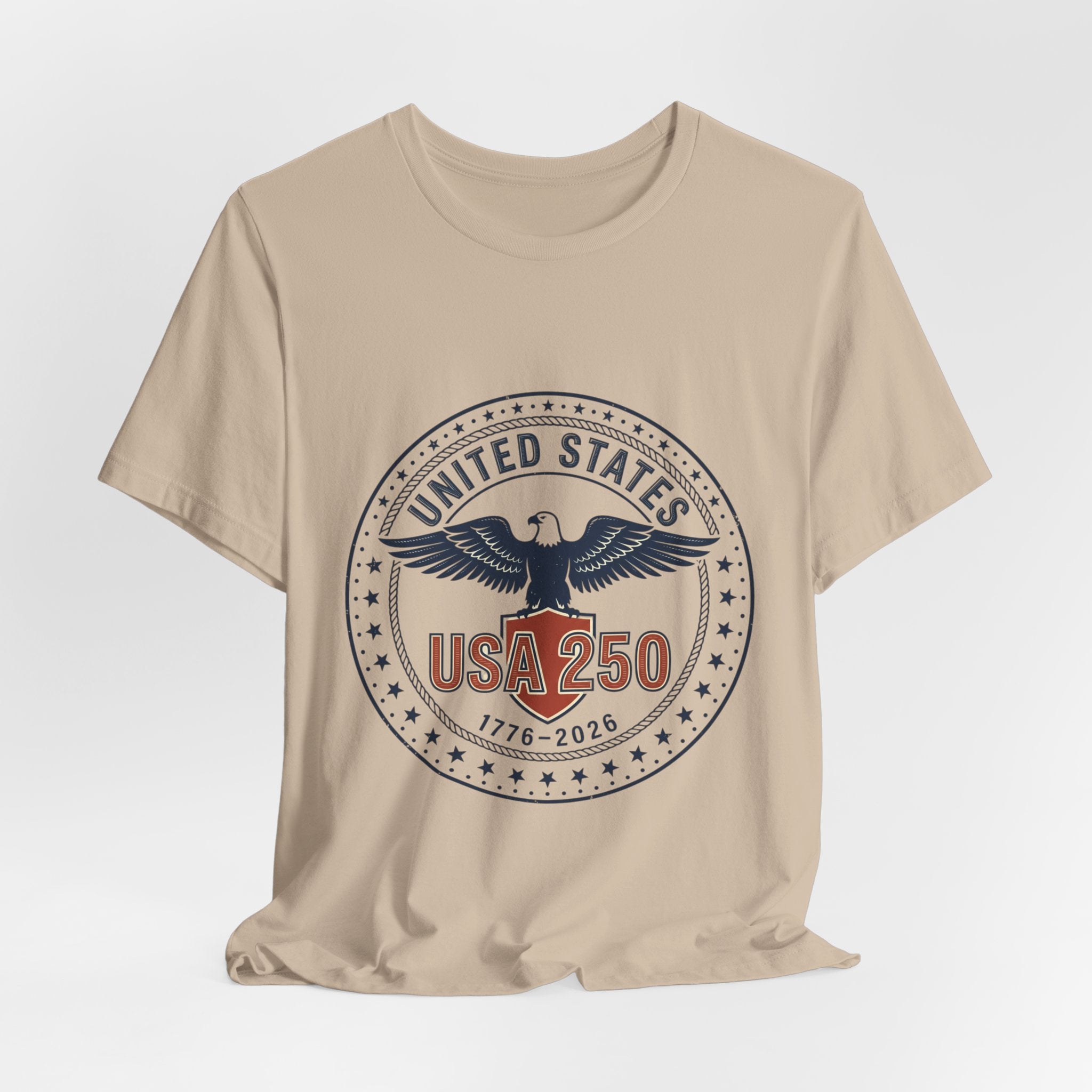 USA 250th Birthday Eagle Seal T-Shirt | 1776-2026 4th of July Patriotic Birthday