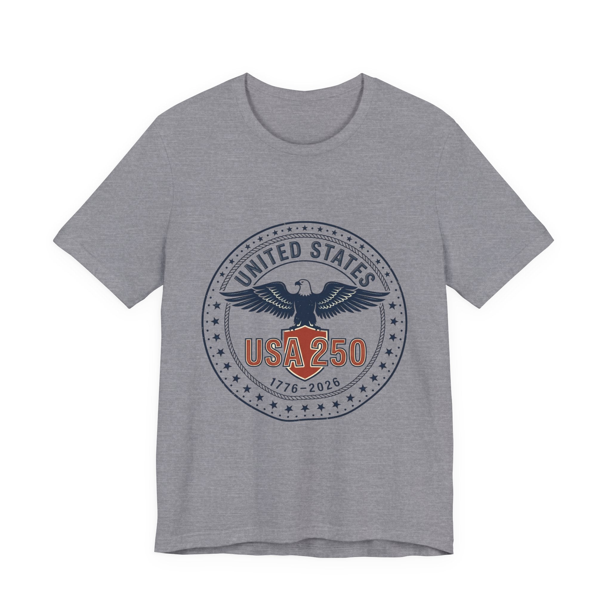 USA 250th Birthday Eagle Seal T-Shirt | 1776-2026 4th of July Patriotic Birthday