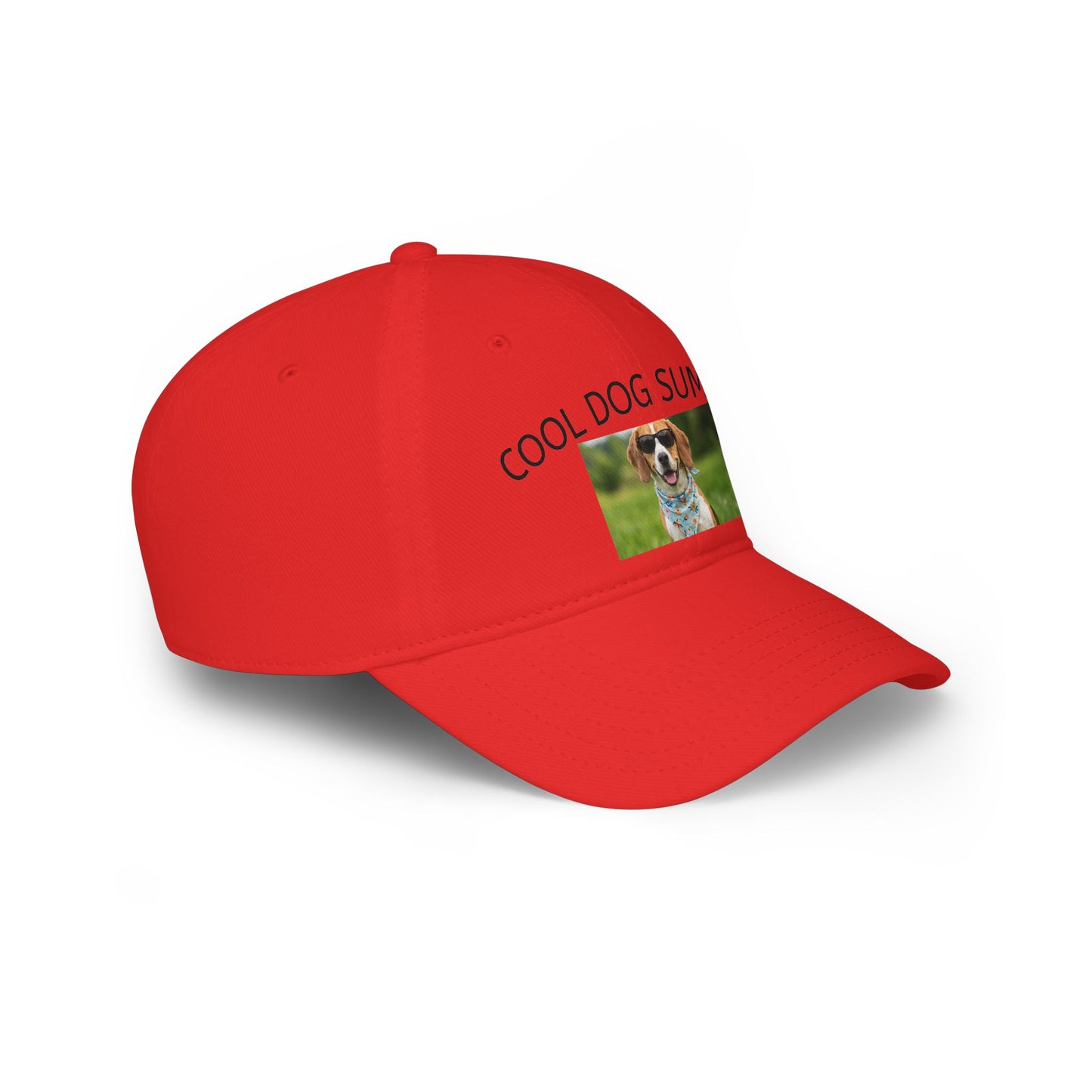 Design your way! Personalized Photo Baseball Cap — Custom Pet Image Low-Profile Hat