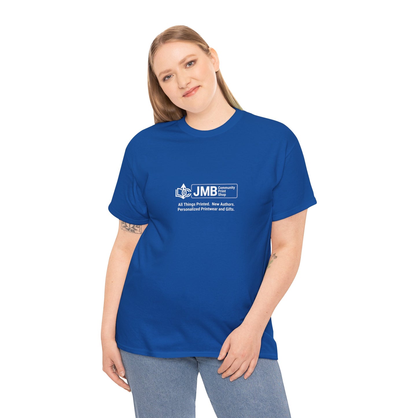 T-Shirt — Minimalist JMB Logo Tee (Small Chest Print)