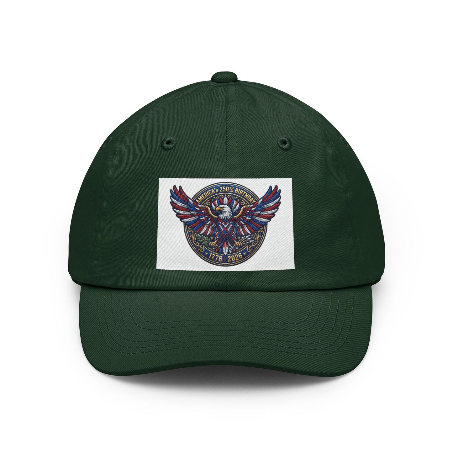 Dad Hat - 'America's 250th Birthday' Embroidered Patriotic Cap