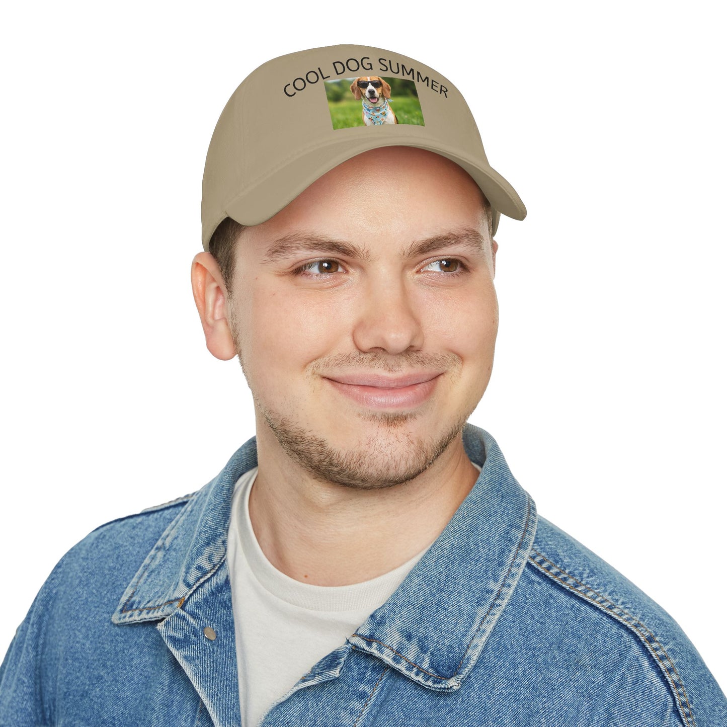 Design your way! Personalized Photo Baseball Cap — Custom Pet Image Low-Profile Hat