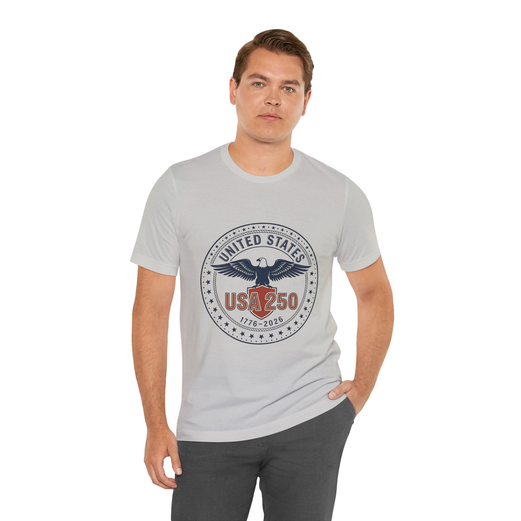 USA 250th Birthday Eagle Seal T-Shirt | 1776-2026 4th of July Patriotic Birthday