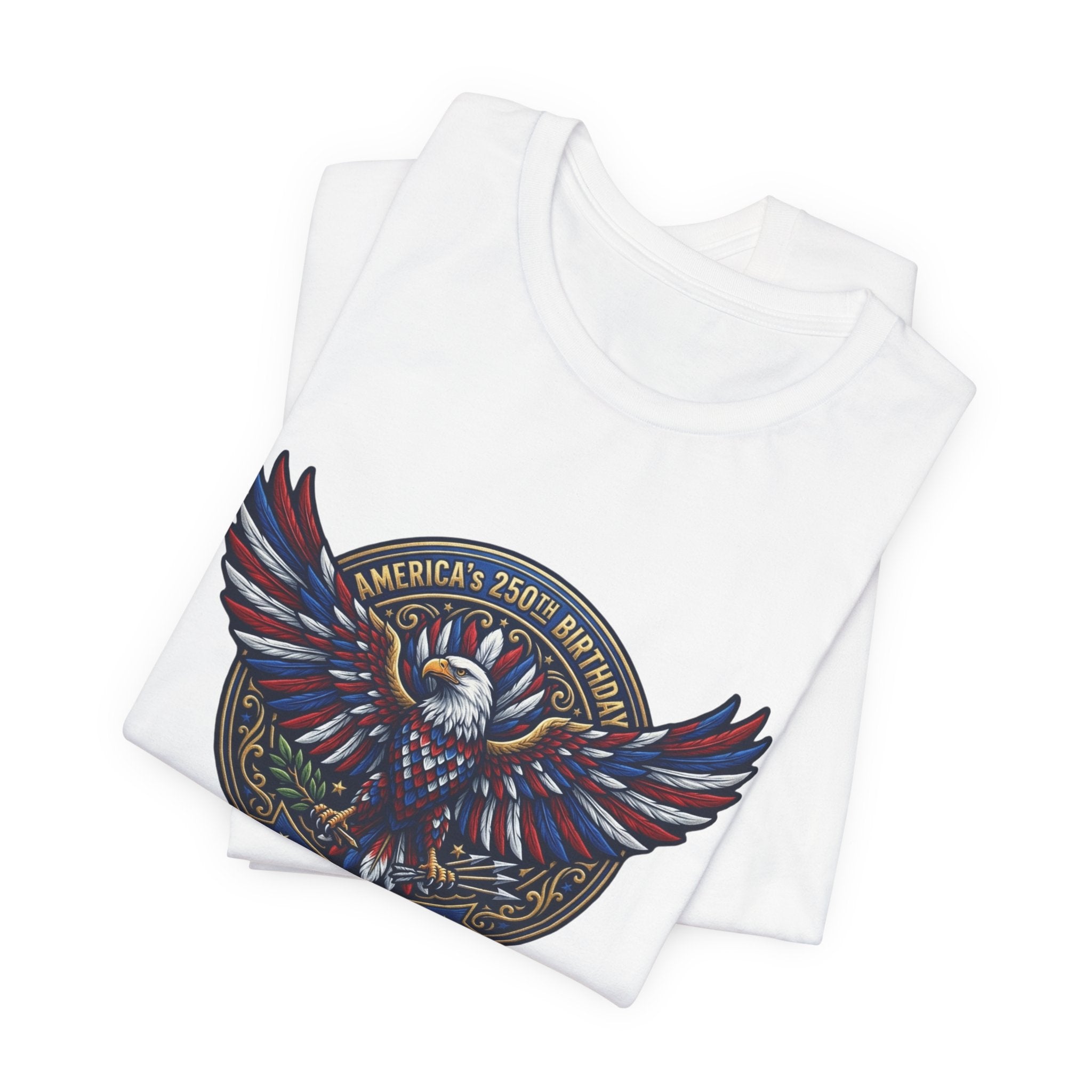 Patriotic Eagle America's 250th Birthday T-Shirt — 1776–2026 Commemorative Tee