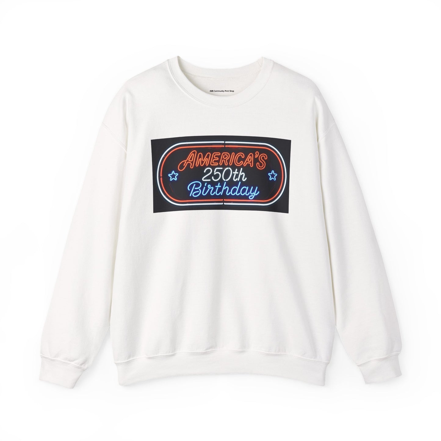 America's 250th Birthday Sweatshirt — Patriotic 4th of July Crewneck