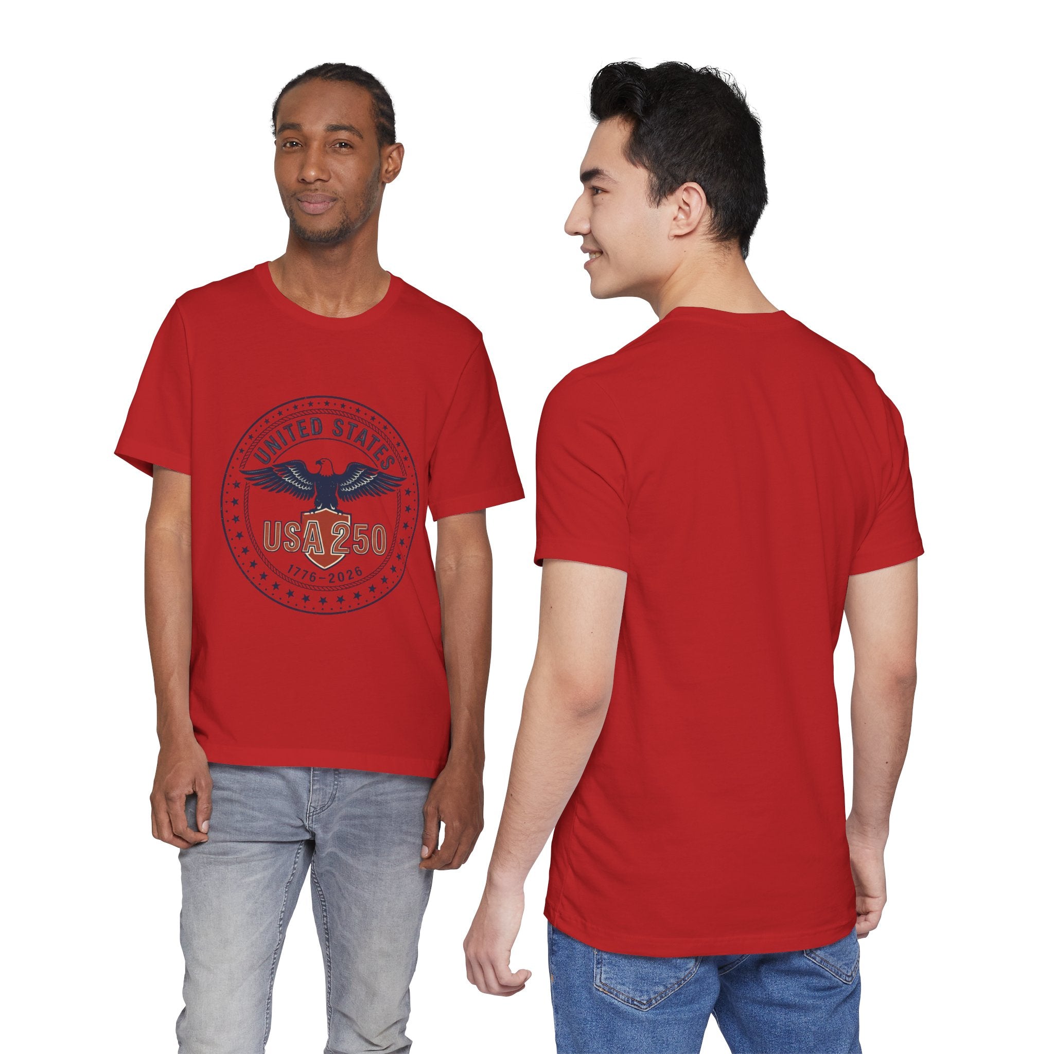 USA 250th Birthday Eagle Seal T-Shirt | 1776-2026 4th of July Patriotic Birthday