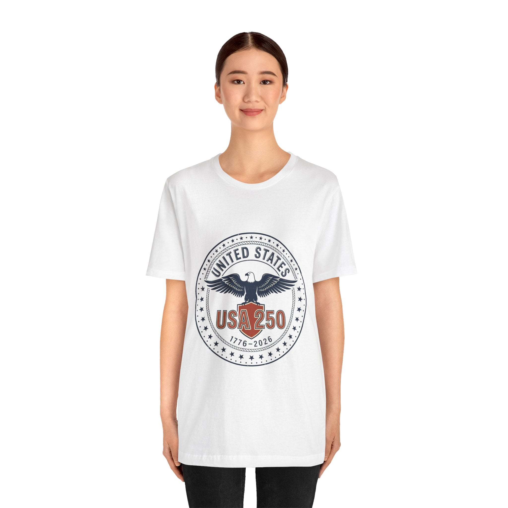 USA 250th Birthday Eagle Seal T-Shirt | 1776-2026 4th of July Patriotic Birthday