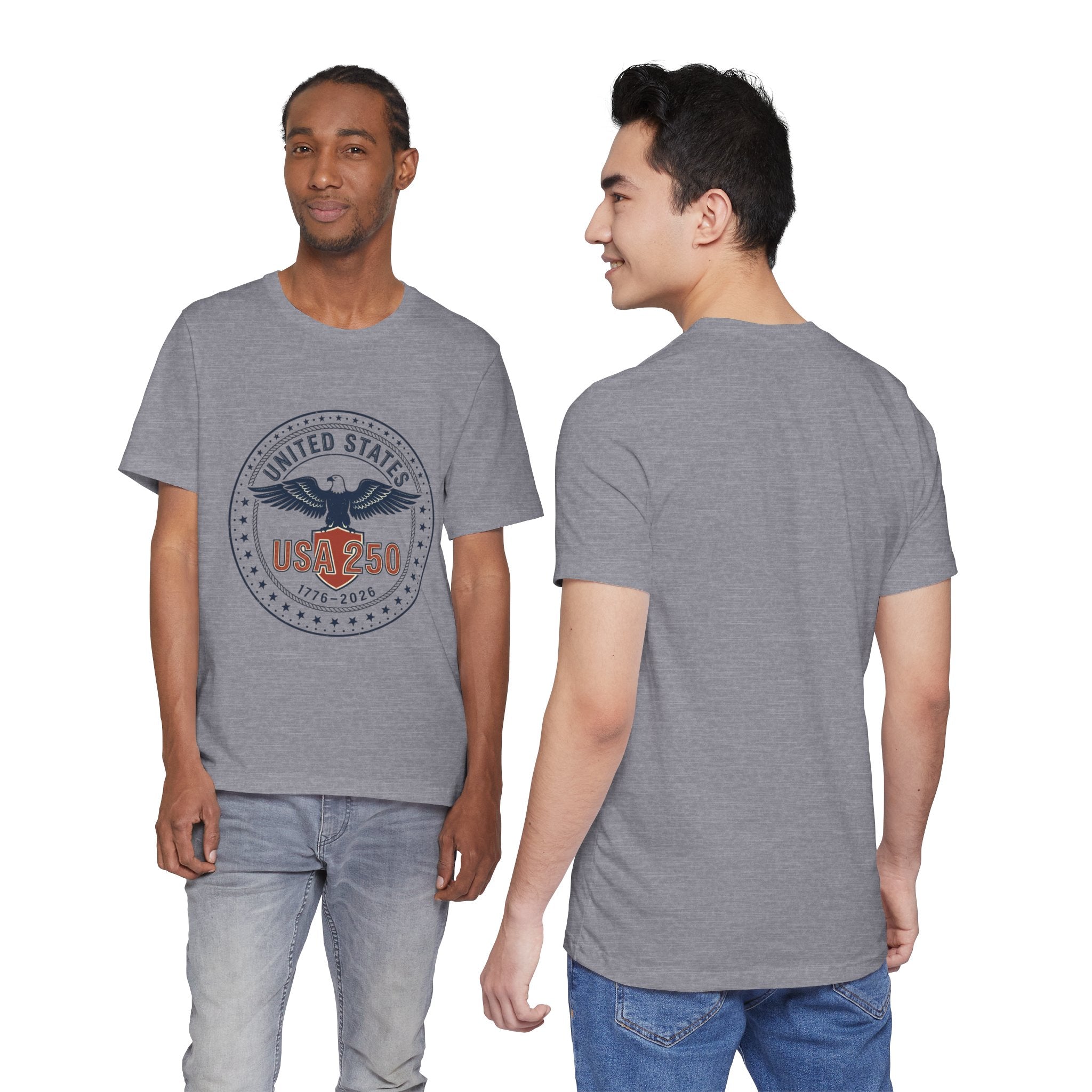USA 250th Birthday Eagle Seal T-Shirt | 1776-2026 4th of July Patriotic Birthday