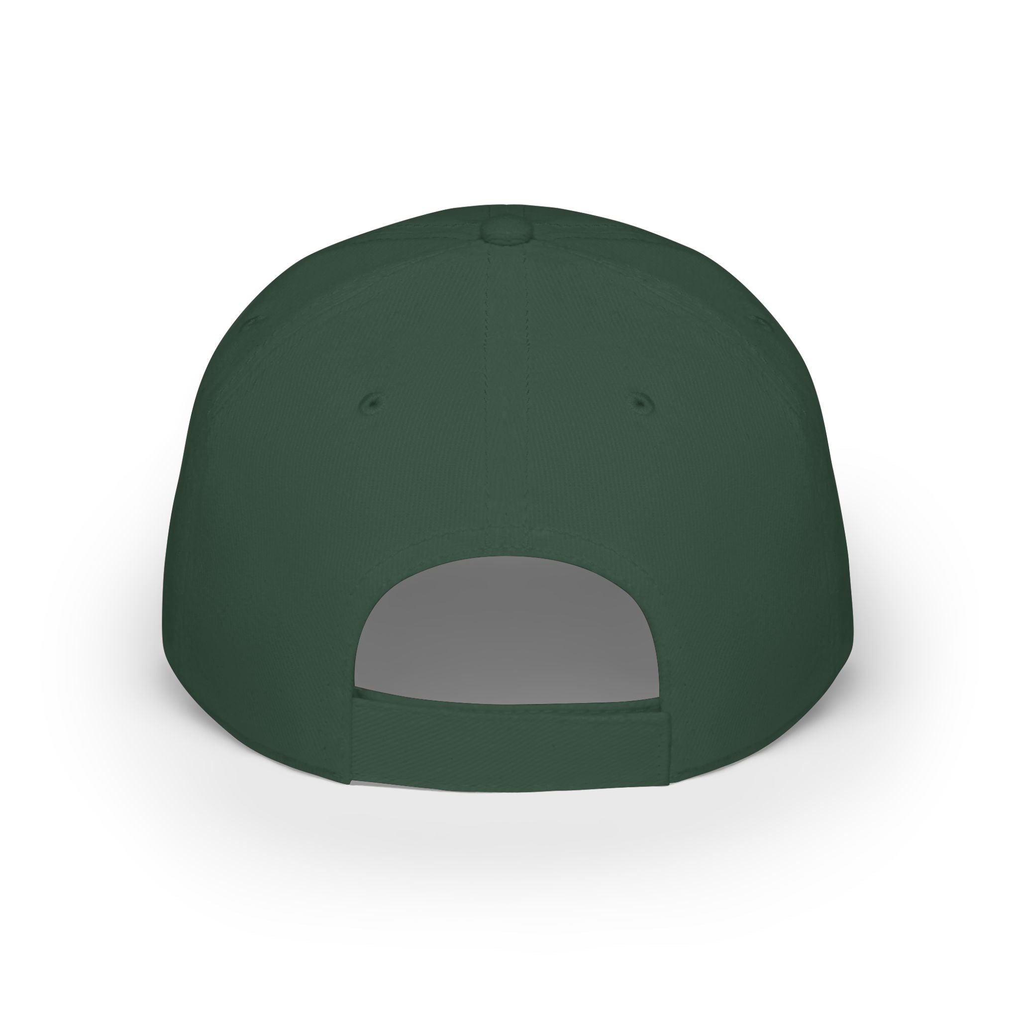 DYW - Embroidered Low Profile Baseball Cap — JMB Community Print Shop White Logo Hat