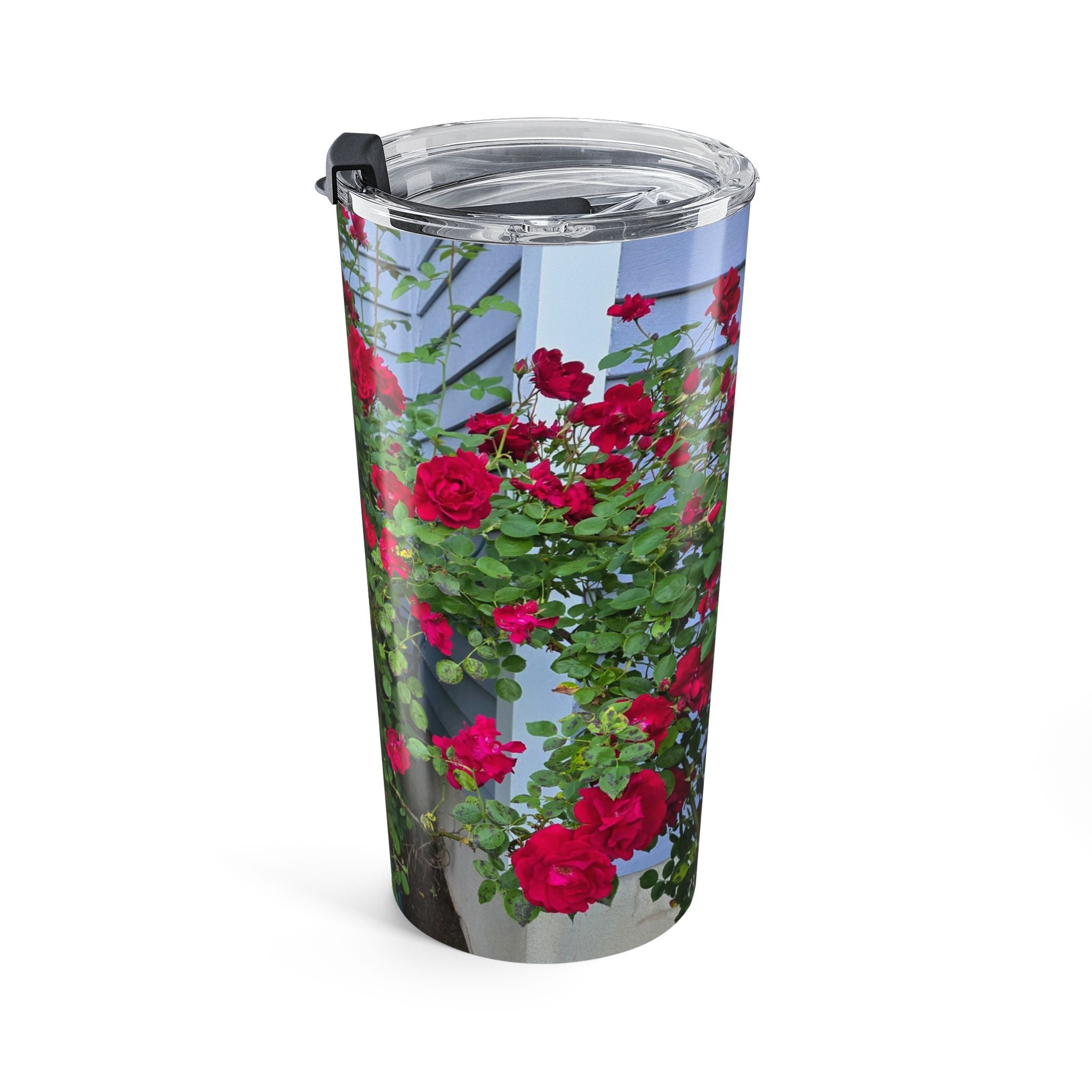 20oz Rose Garden Tumbler — Insulated Floral Travel Cup