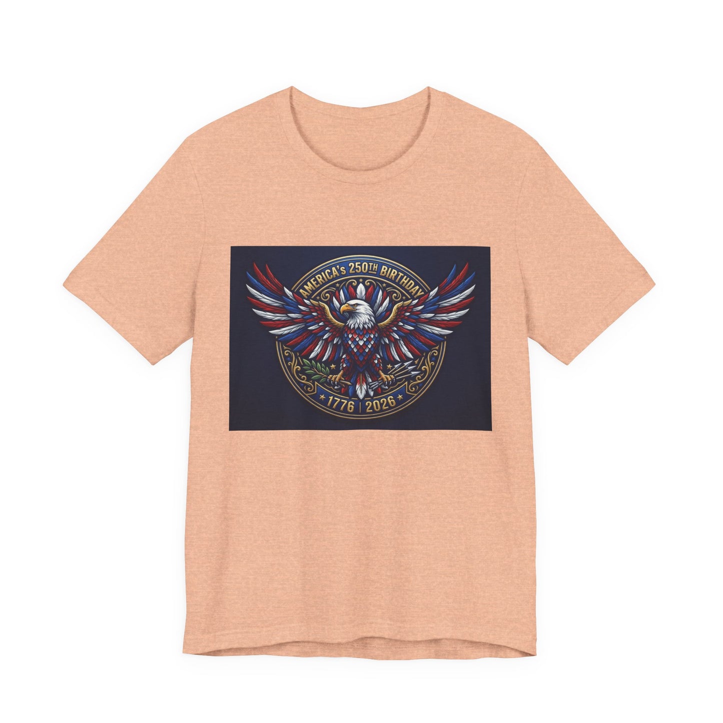 Patriotic Eagle 250th Anniversary T-Shirt — America 1776–2026 Commemorative Tee