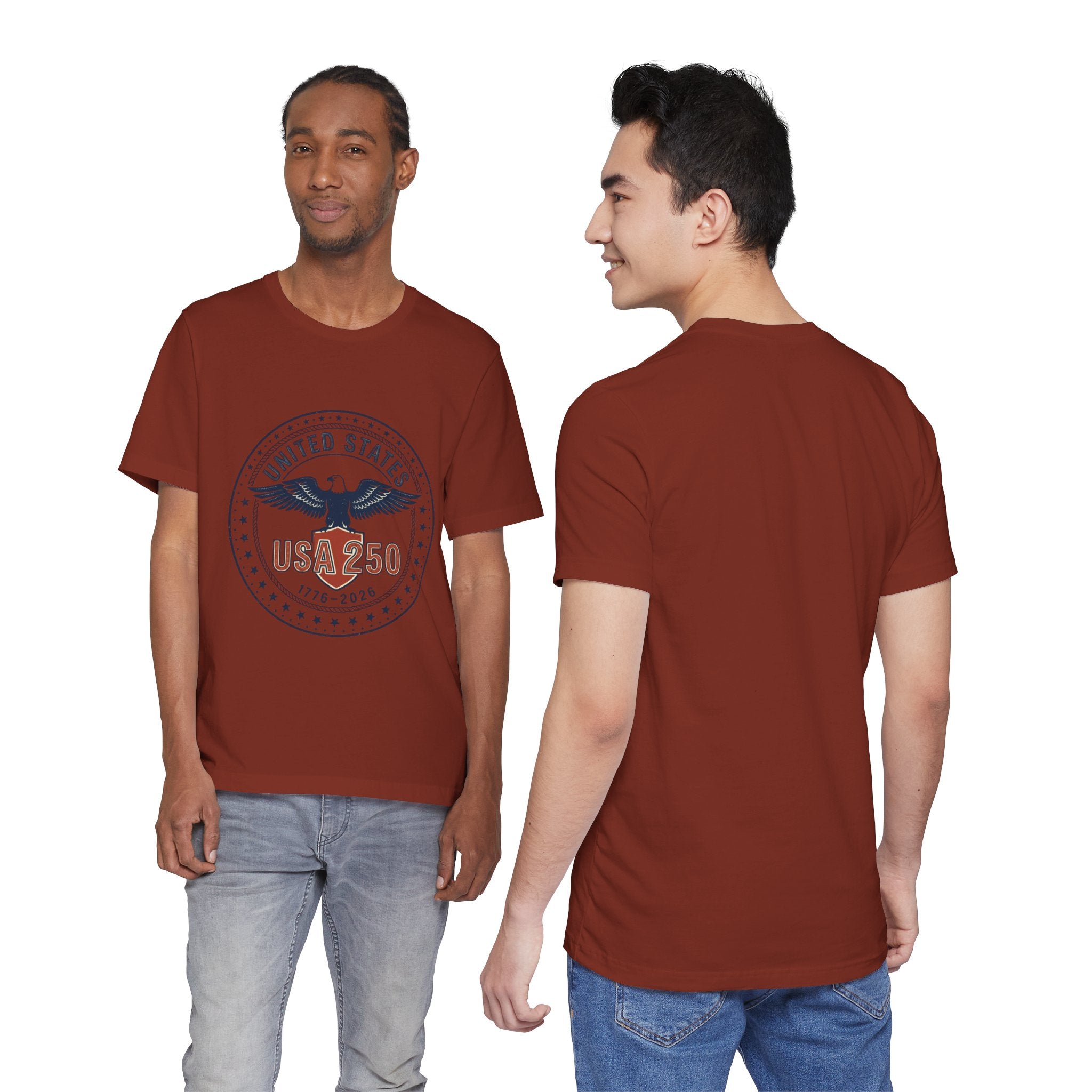 USA 250th Birthday Eagle Seal T-Shirt | 1776-2026 4th of July Patriotic Birthday