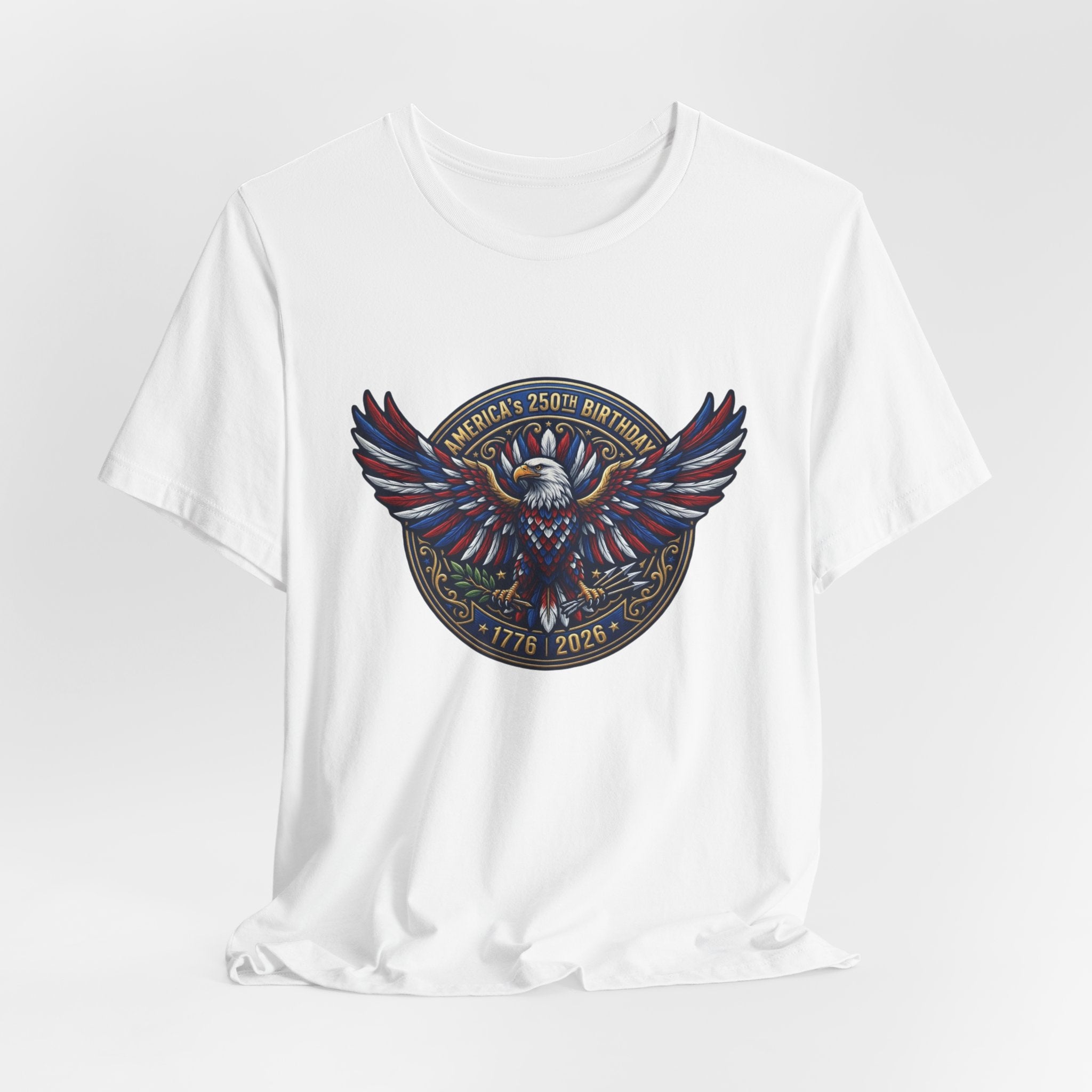 Patriotic Eagle America's 250th Birthday T-Shirt — 1776–2026 Commemorative Tee