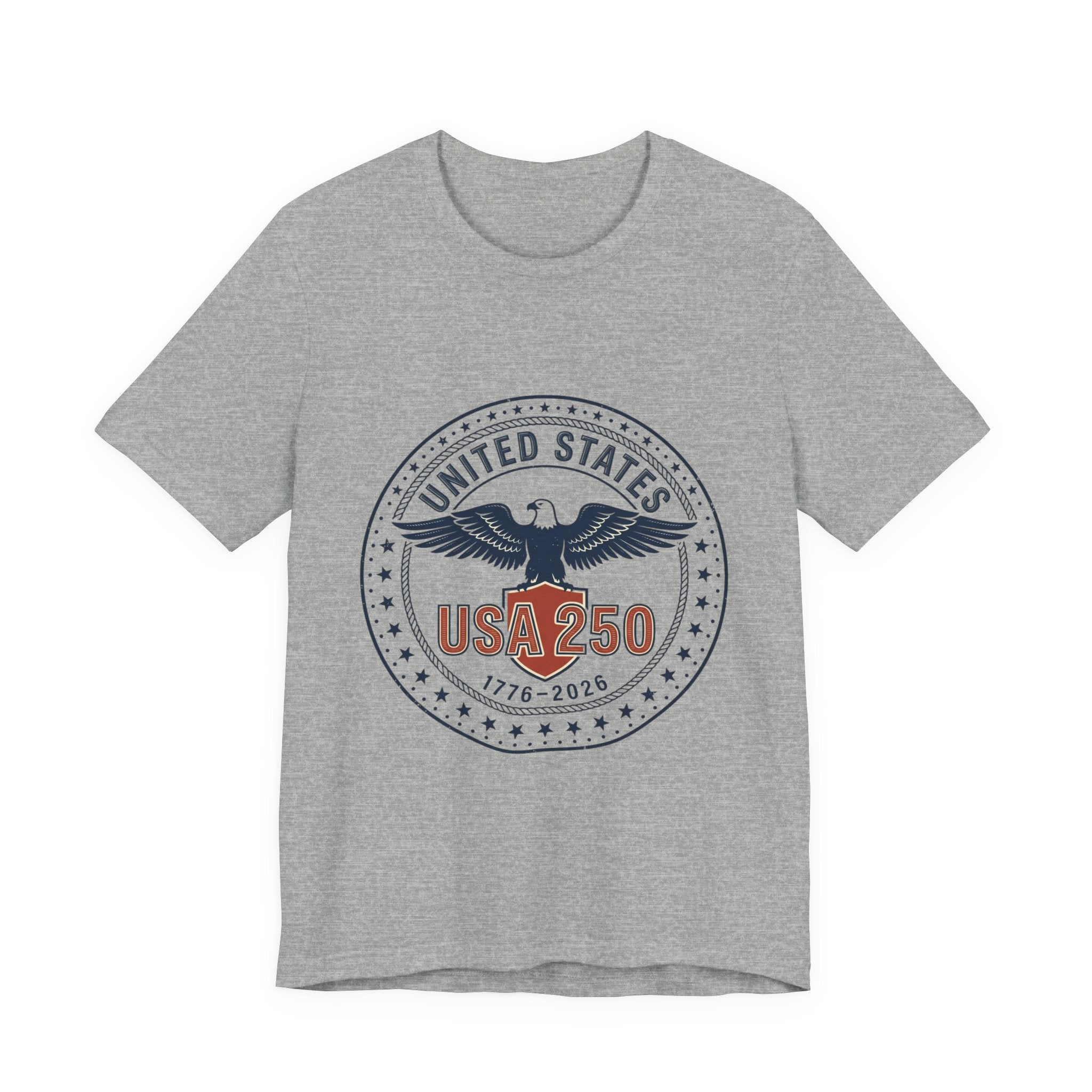 USA 250th Birthday Eagle Seal T-Shirt | 1776-2026 4th of July Patriotic Birthday
