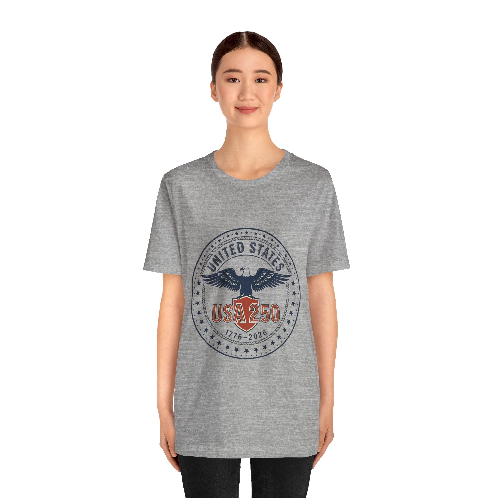 USA 250th Birthday Eagle Seal T-Shirt | 1776-2026 4th of July Patriotic Birthday