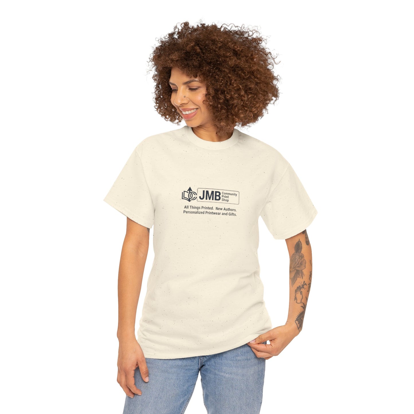 T-Shirt — Minimalist JMB Logo Tee (Small Chest Print)