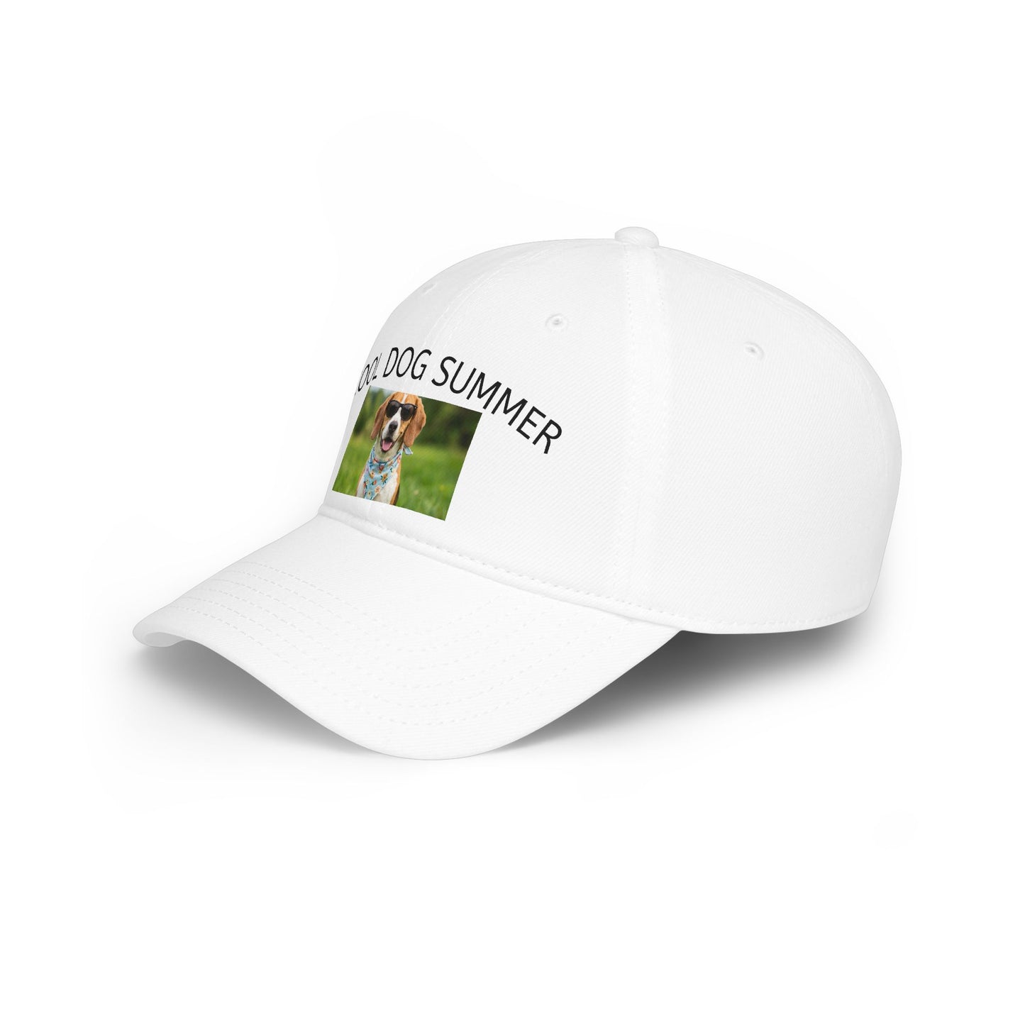 Design your way! Personalized Photo Baseball Cap — Custom Pet Image Low-Profile Hat