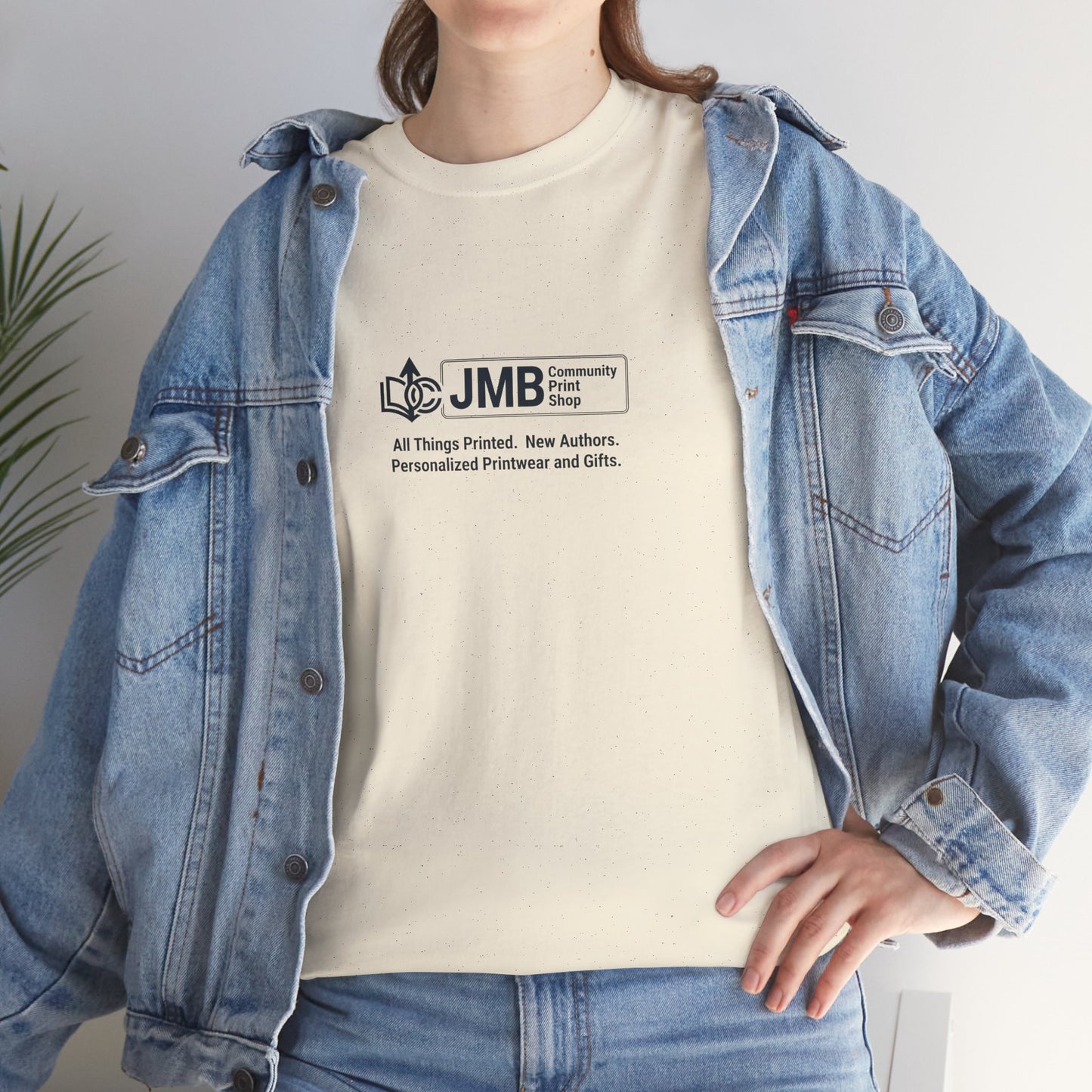 T-Shirt — Minimalist JMB Logo Tee (Small Chest Print)